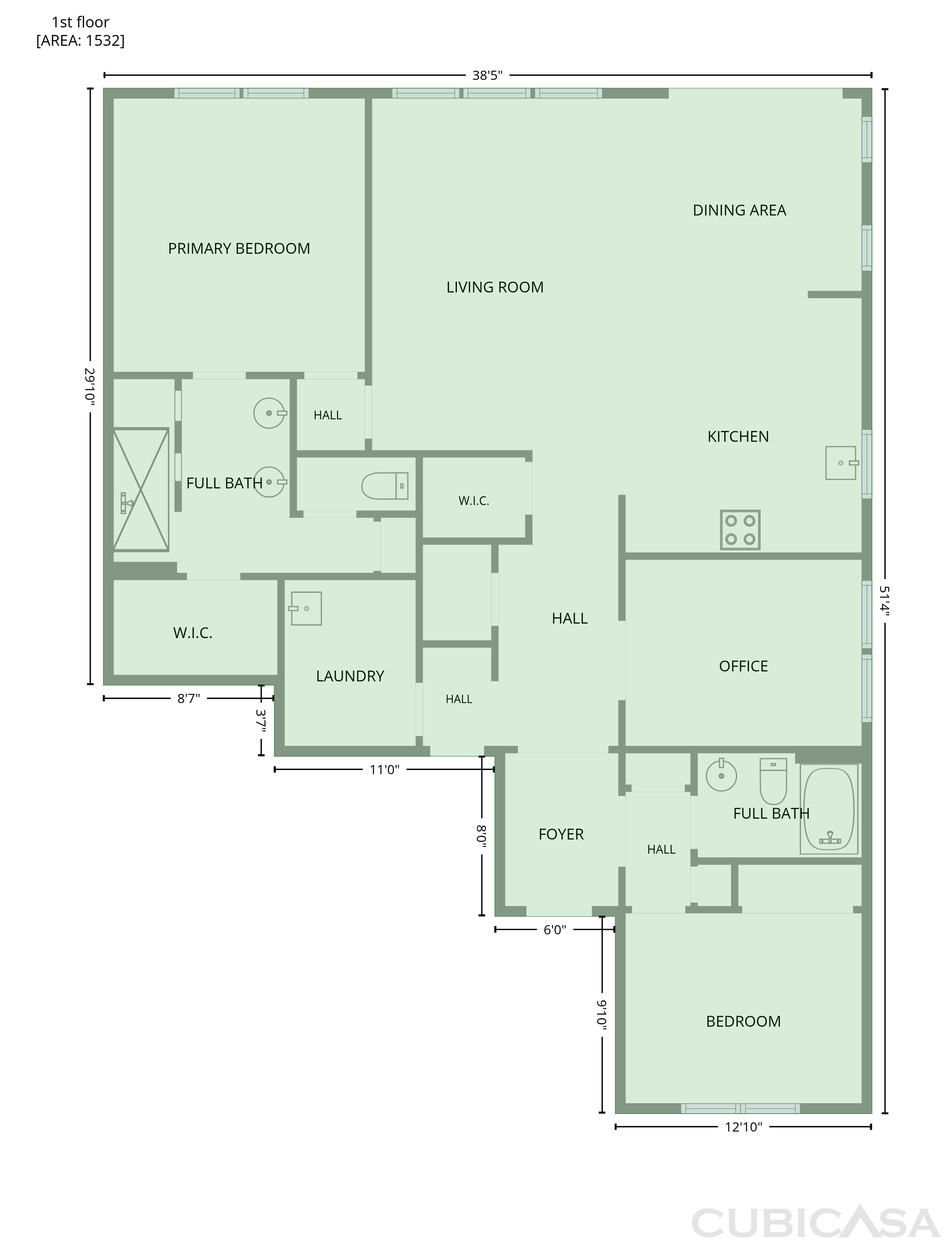 Main Floor of 29 Lone Cypress Way, Saint Augustine, FL
