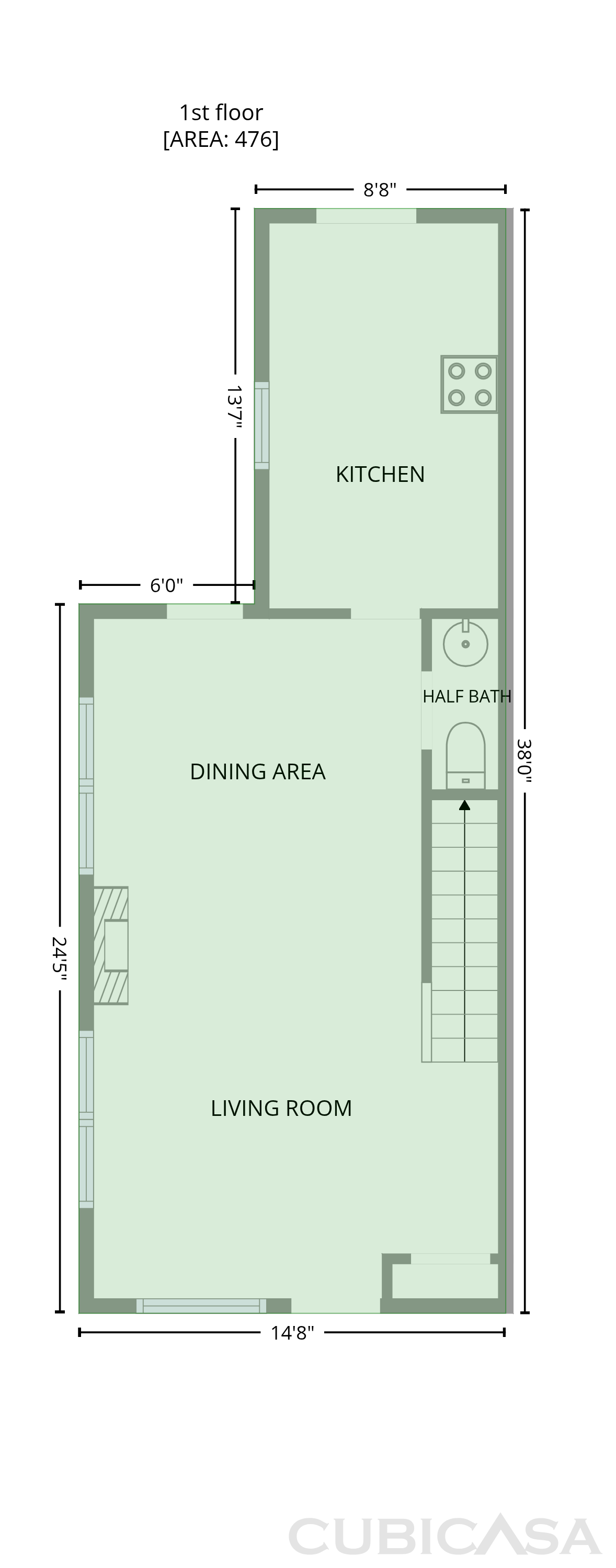 Second Floor of 2560 N Village Dr, Santa Rosa, CA