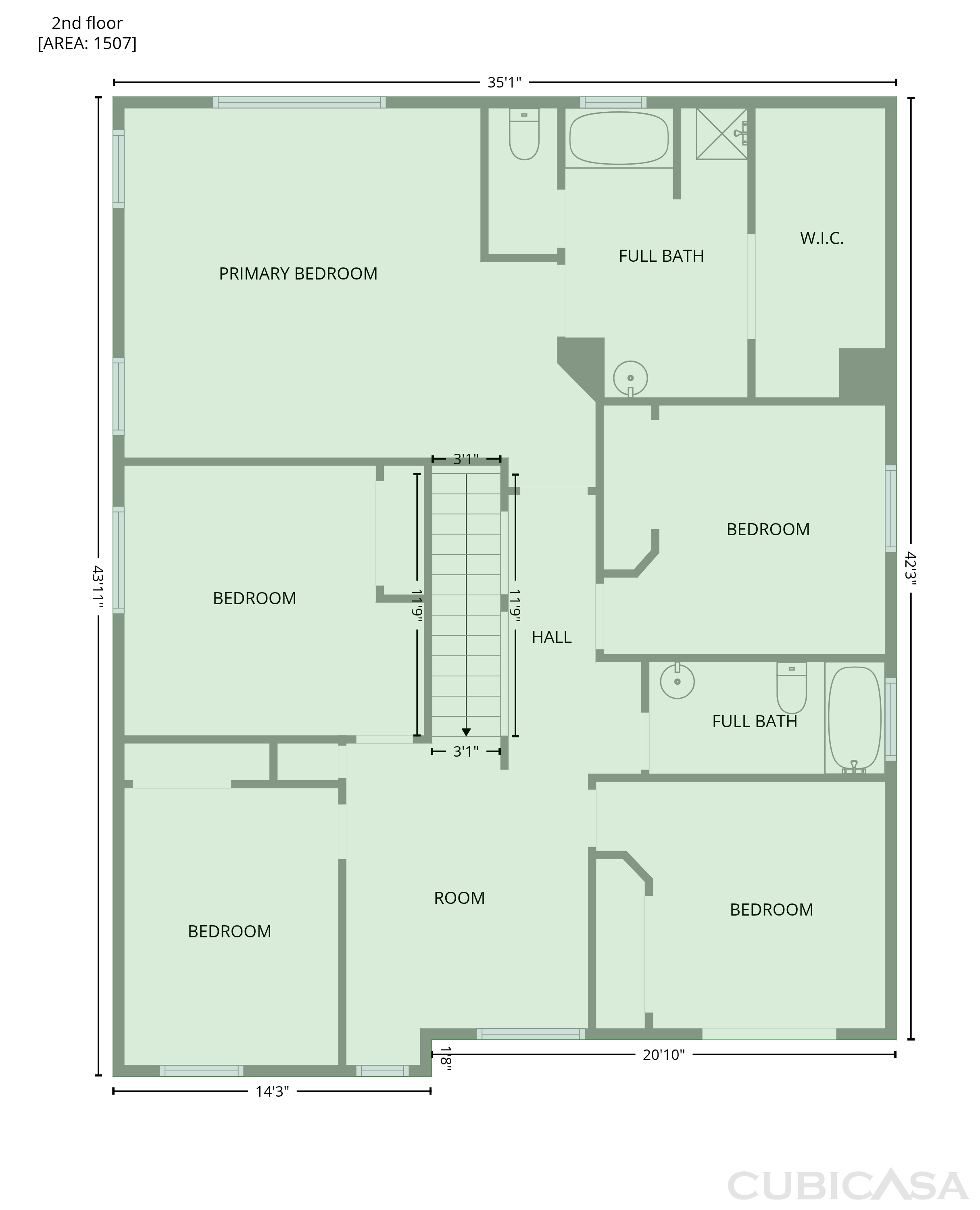 Second Floor of 36524 W Alhambra St, Maricopa, AZ