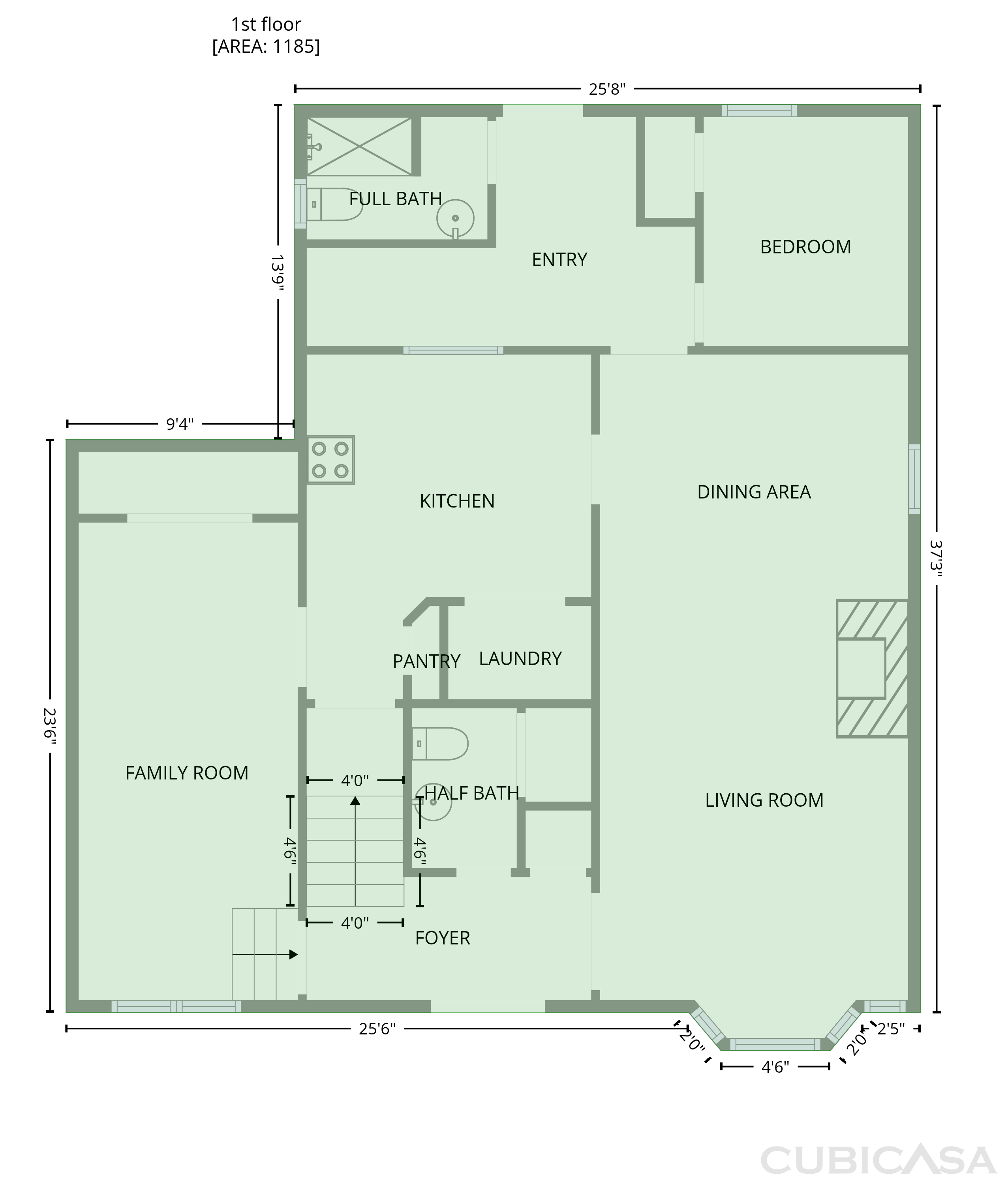 Main Floor of 5328 Ridge Forest Dr, Stone Mountain, GA