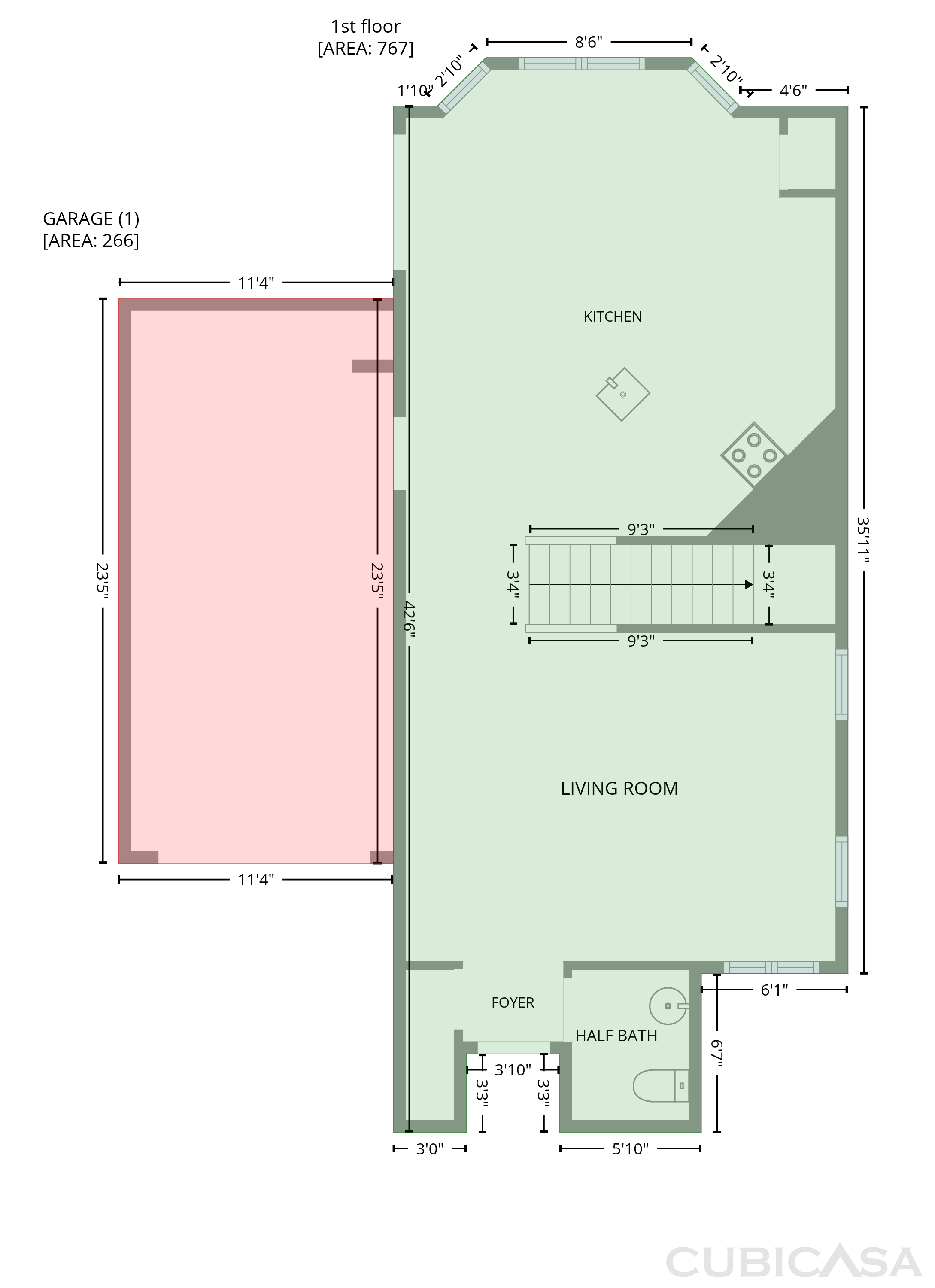 Main Floor of 5005 Manchineel Ln, Monroe, NC