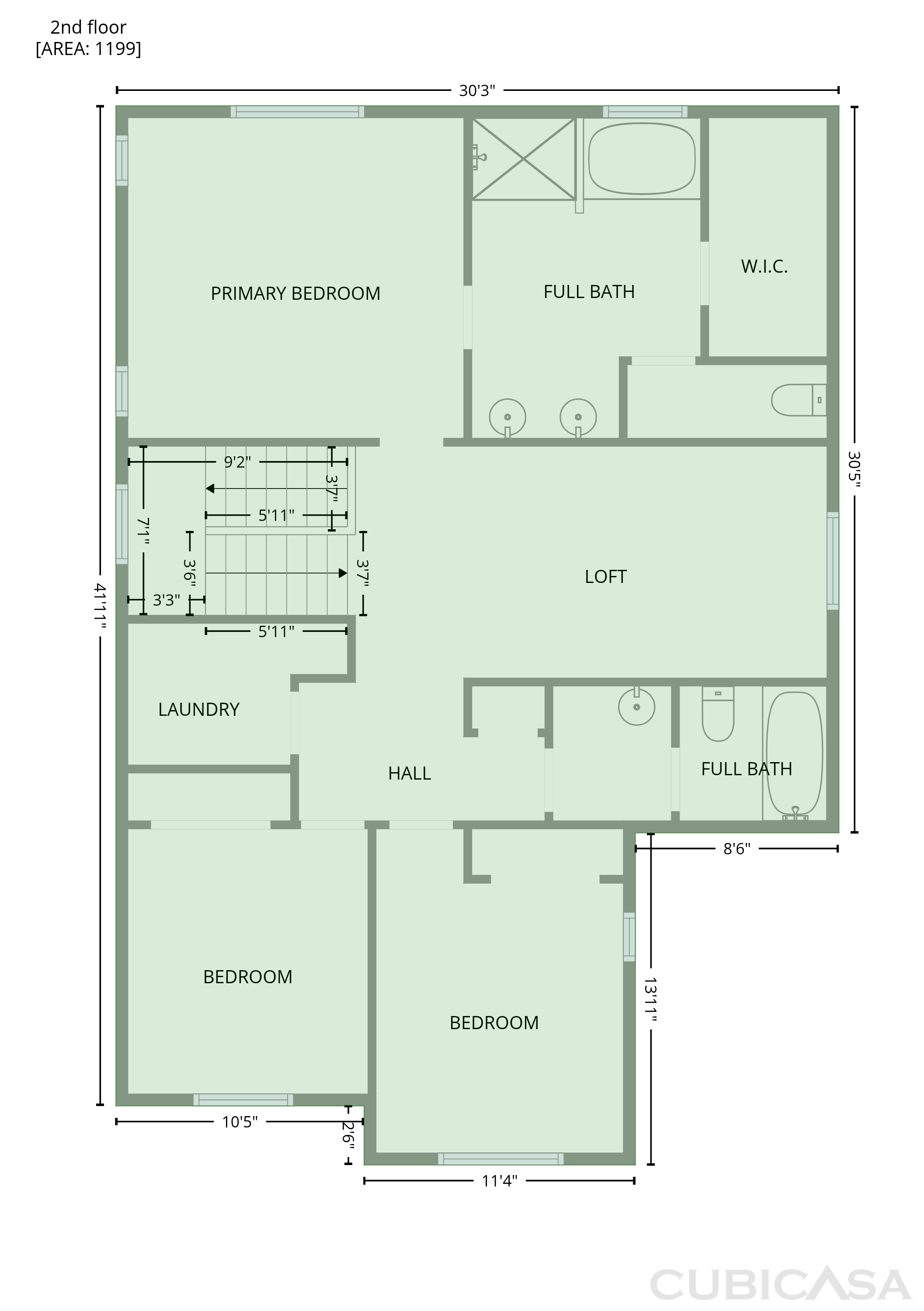 Second Floor of 6472 Haypress Ct, Las Vegas, NV