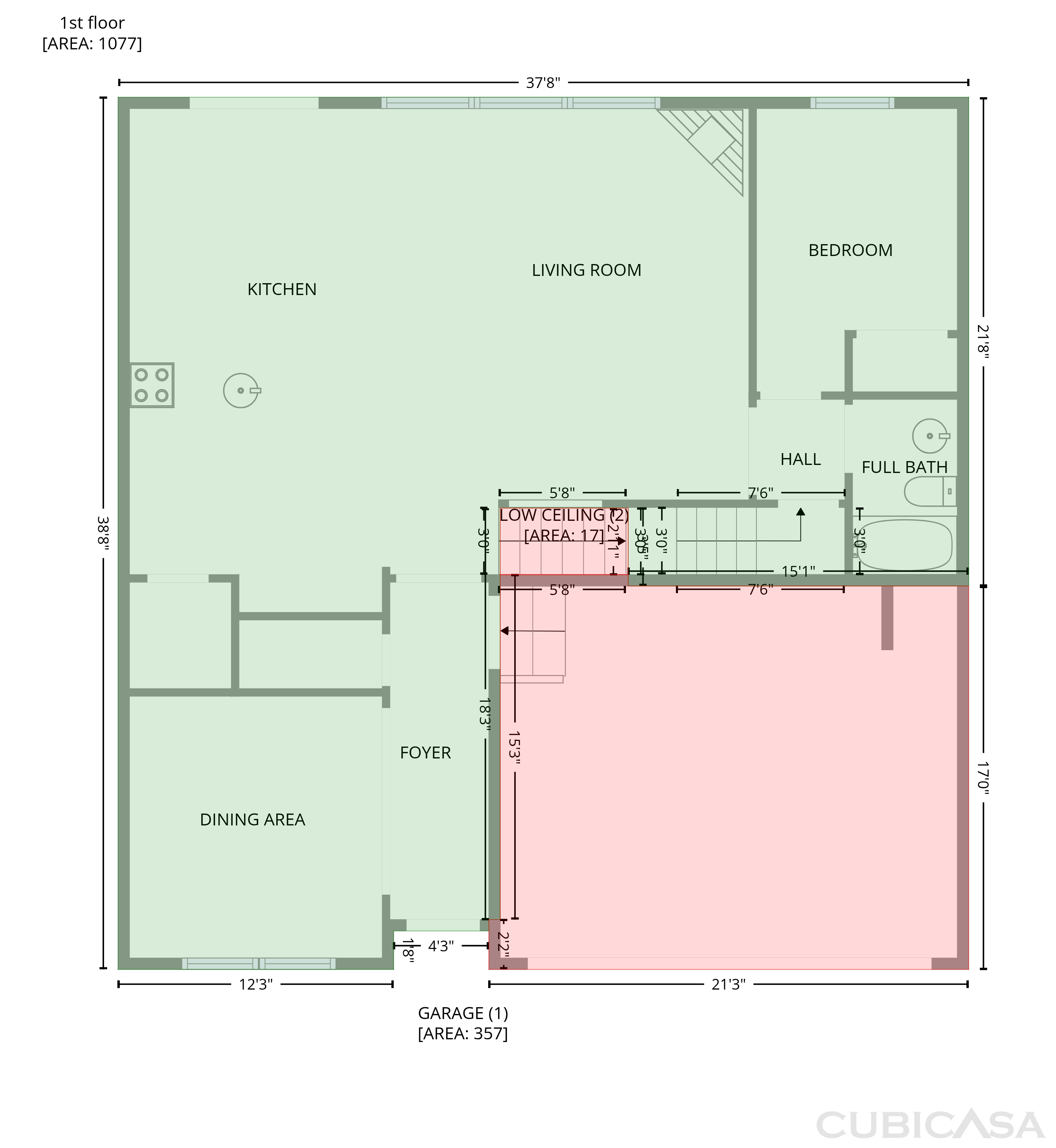 Second Floor of 4205 Goosecross Ct, Lilburn, GA