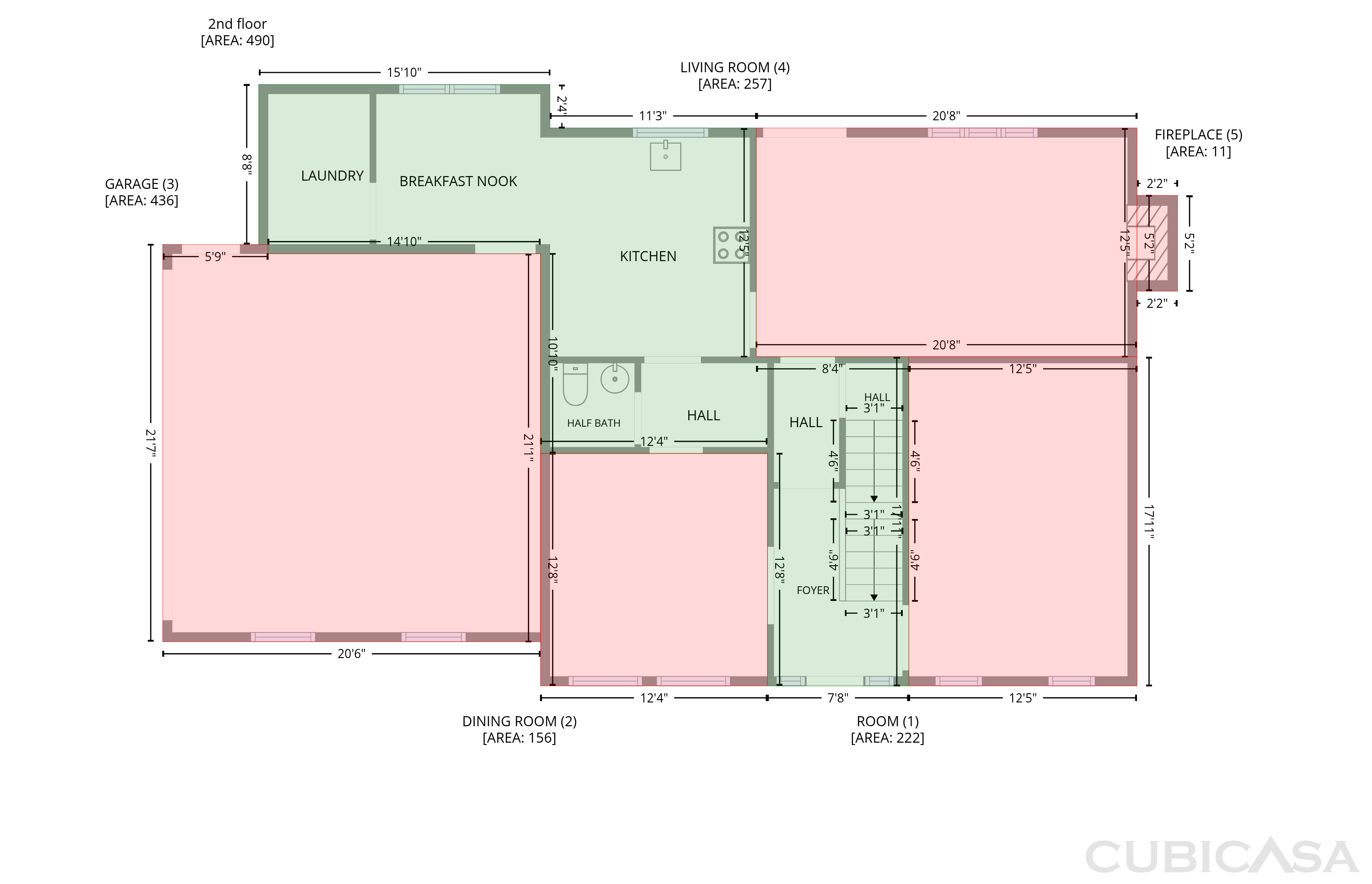 Second Floor of 1502 Shoal Creek Dr SW, Conyers, GA