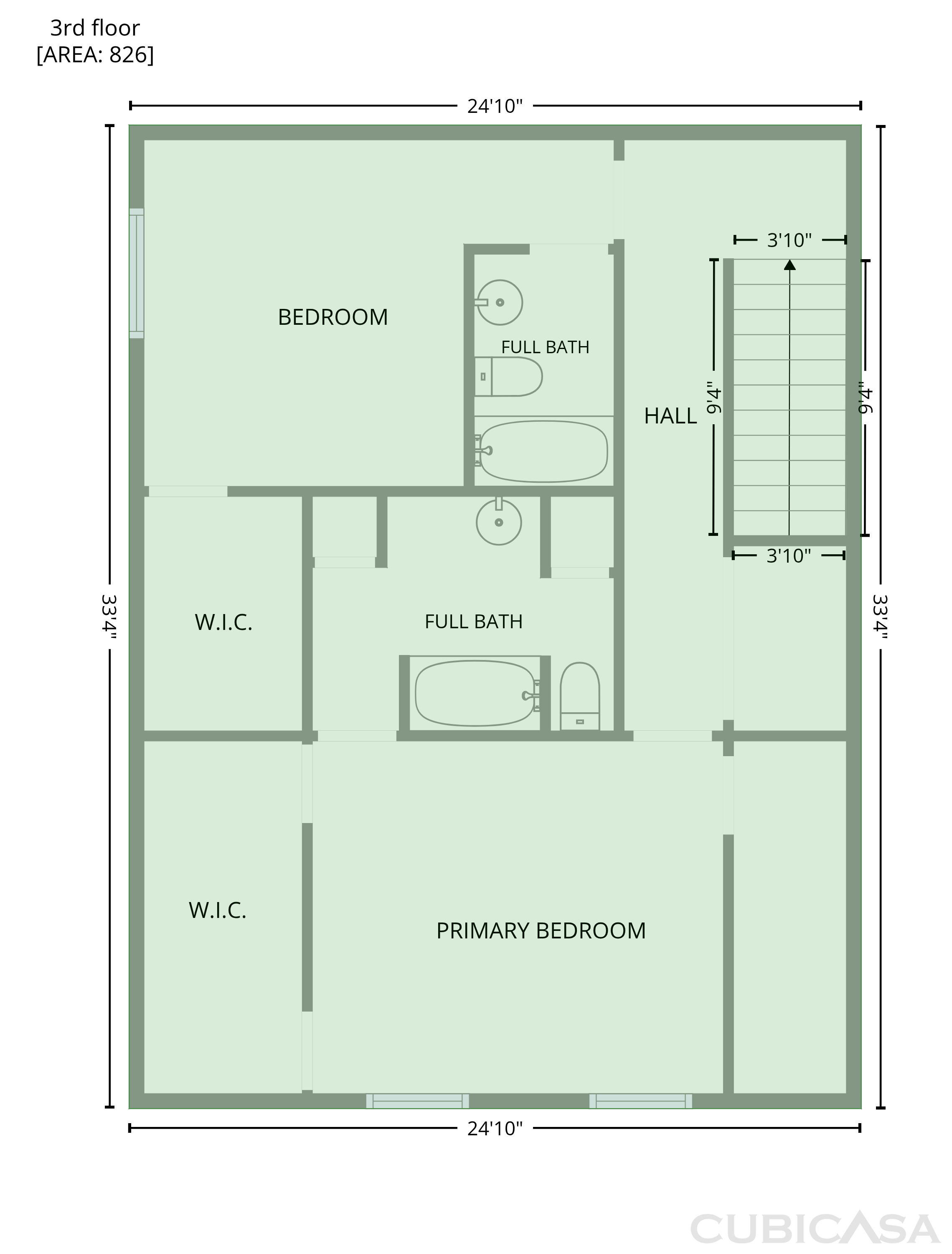 Third Floor of 4704 Ward St, Houston, TX