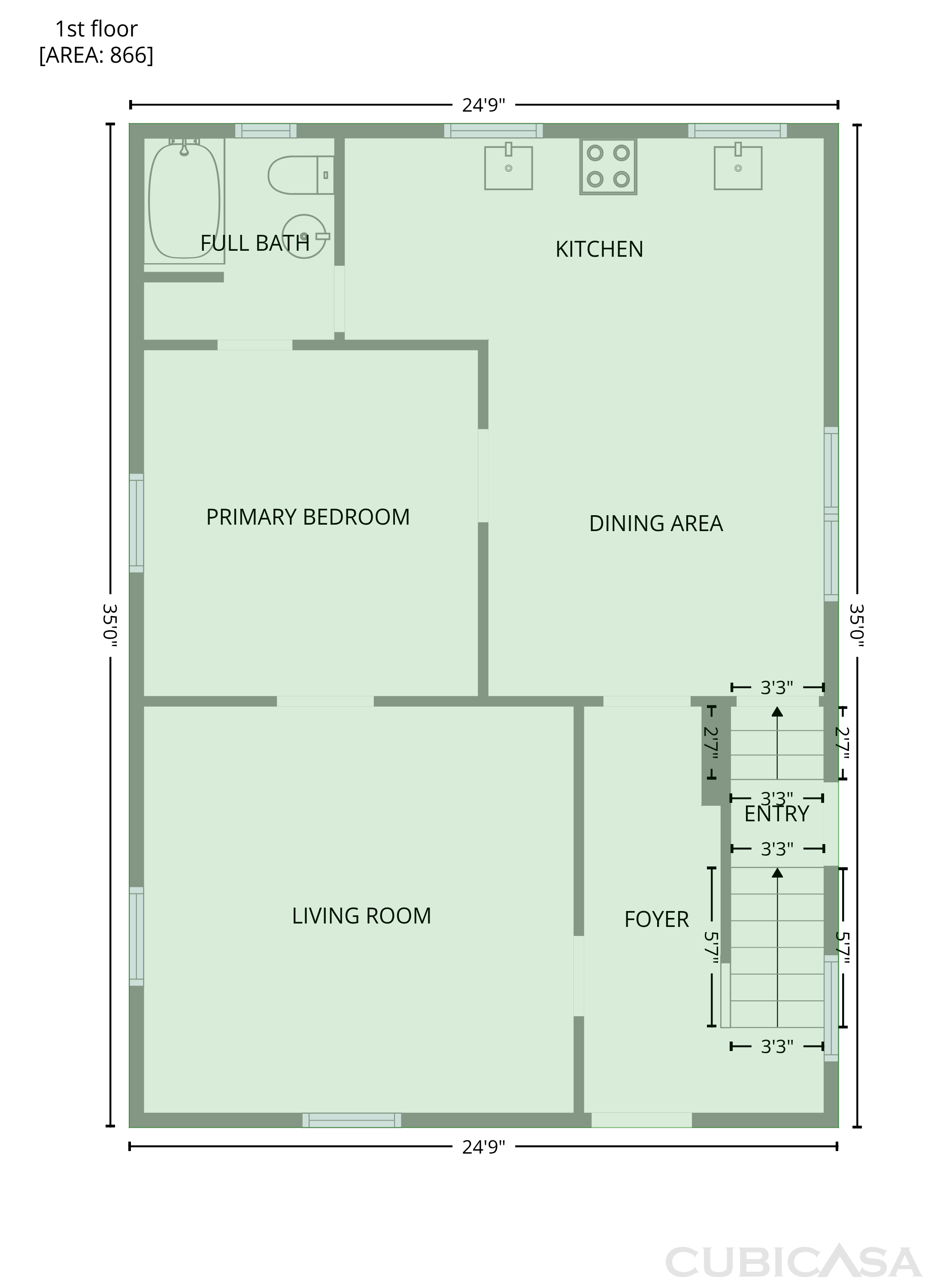 Second Floor of 415 N 4th St, Saint Charles, MO