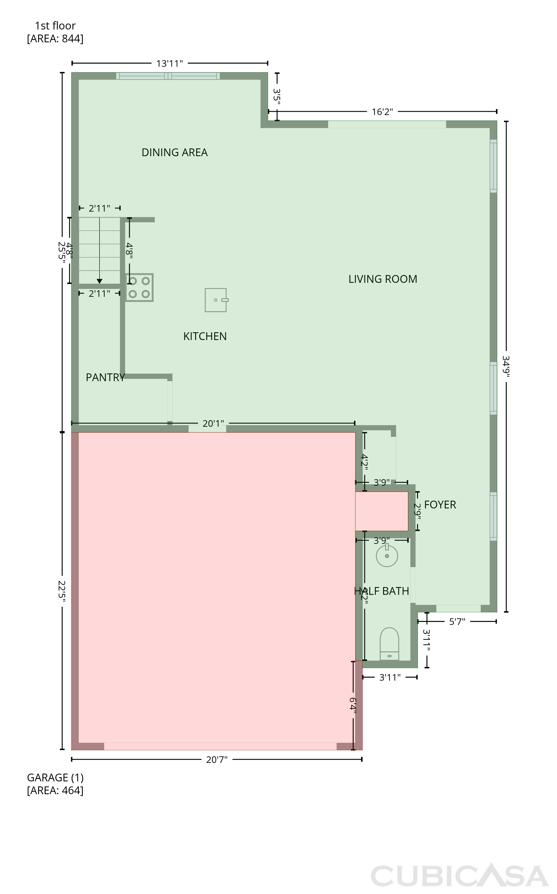 Main Floor of 8373 W Rochelle Ave, Las Vegas, NV