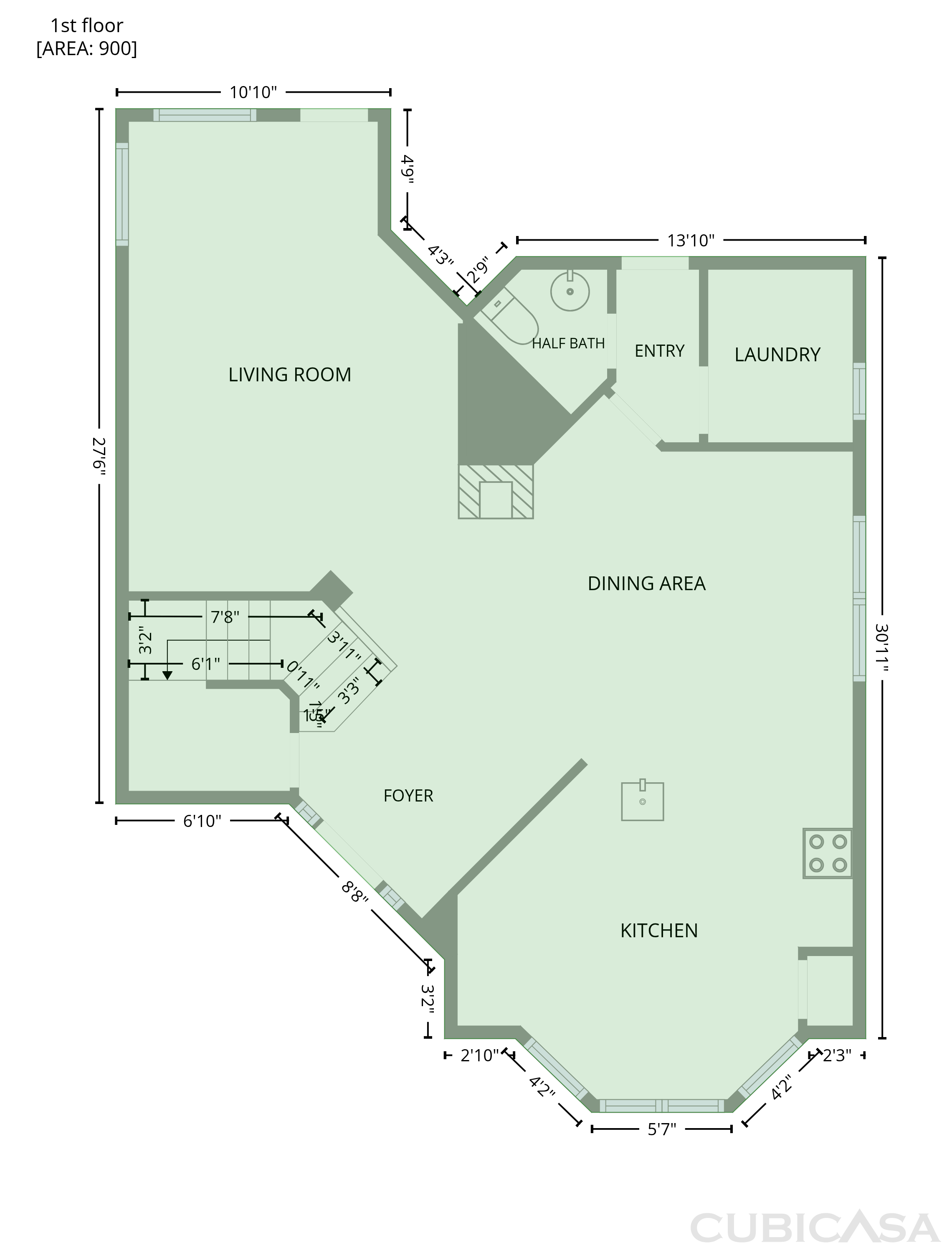 Main Floor of 1414 Kingston Pl, Providence Village, TX
