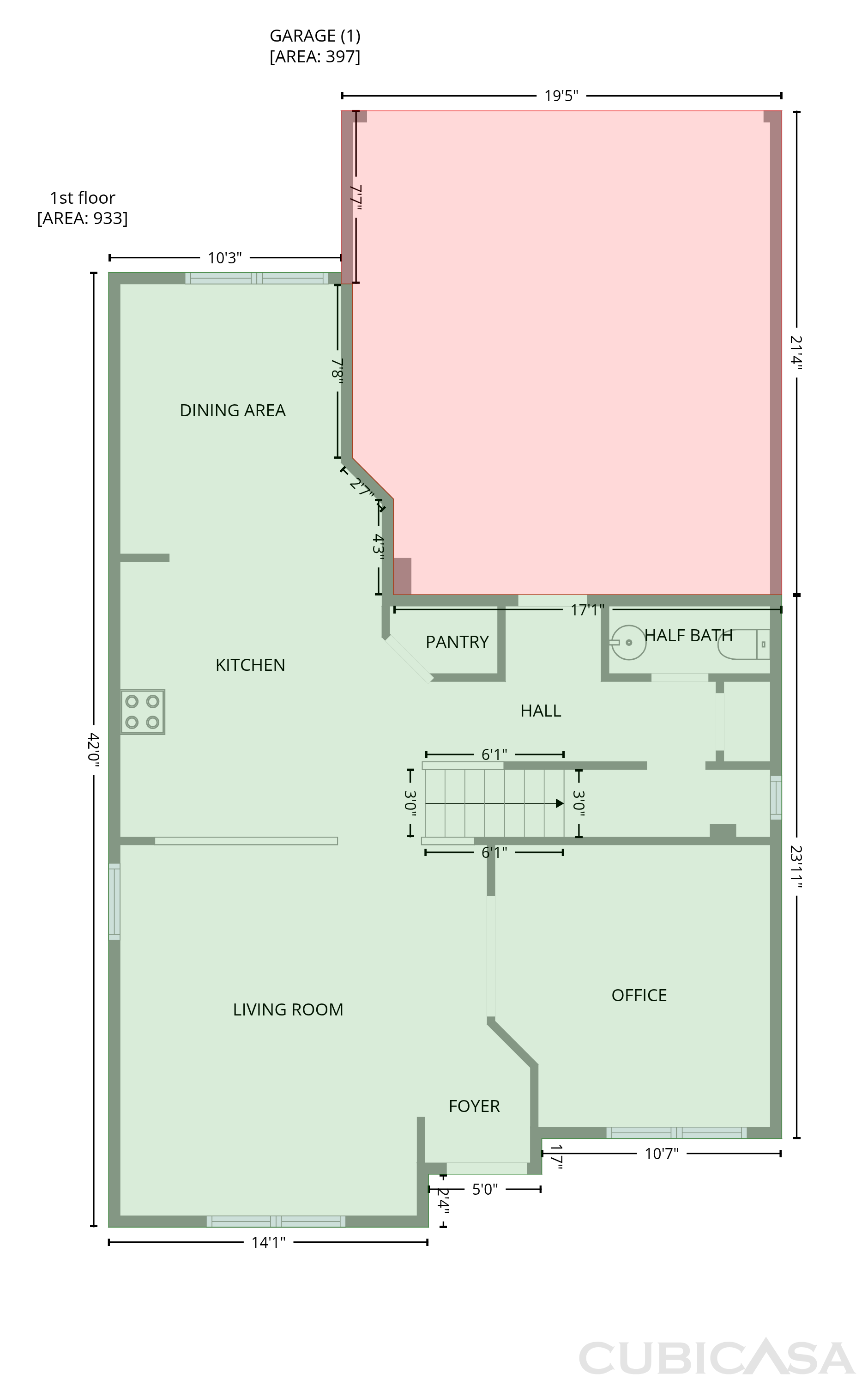 Main Floor of 2264 Ficus Aly, Apopka, FL