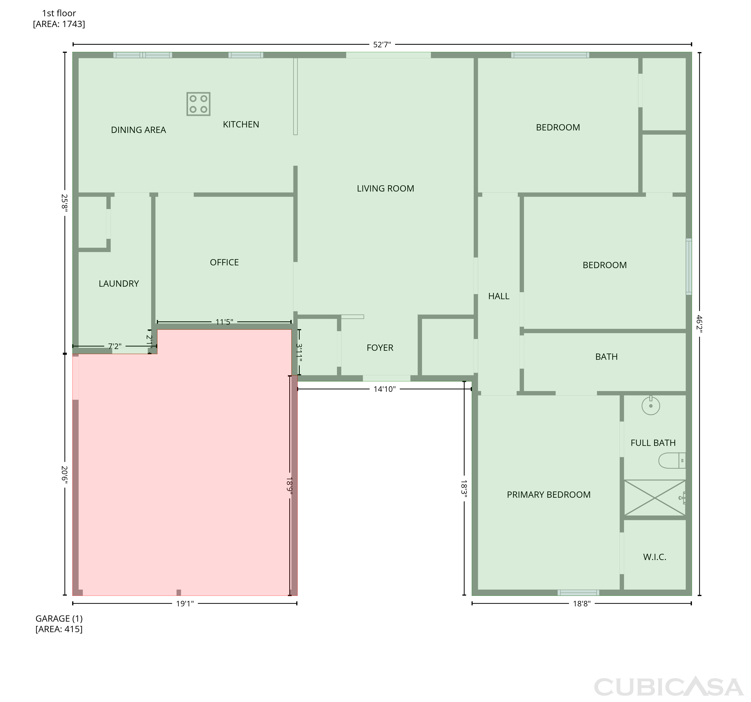 Main Floor of 1913 Tulsa St, Deer Park, TX