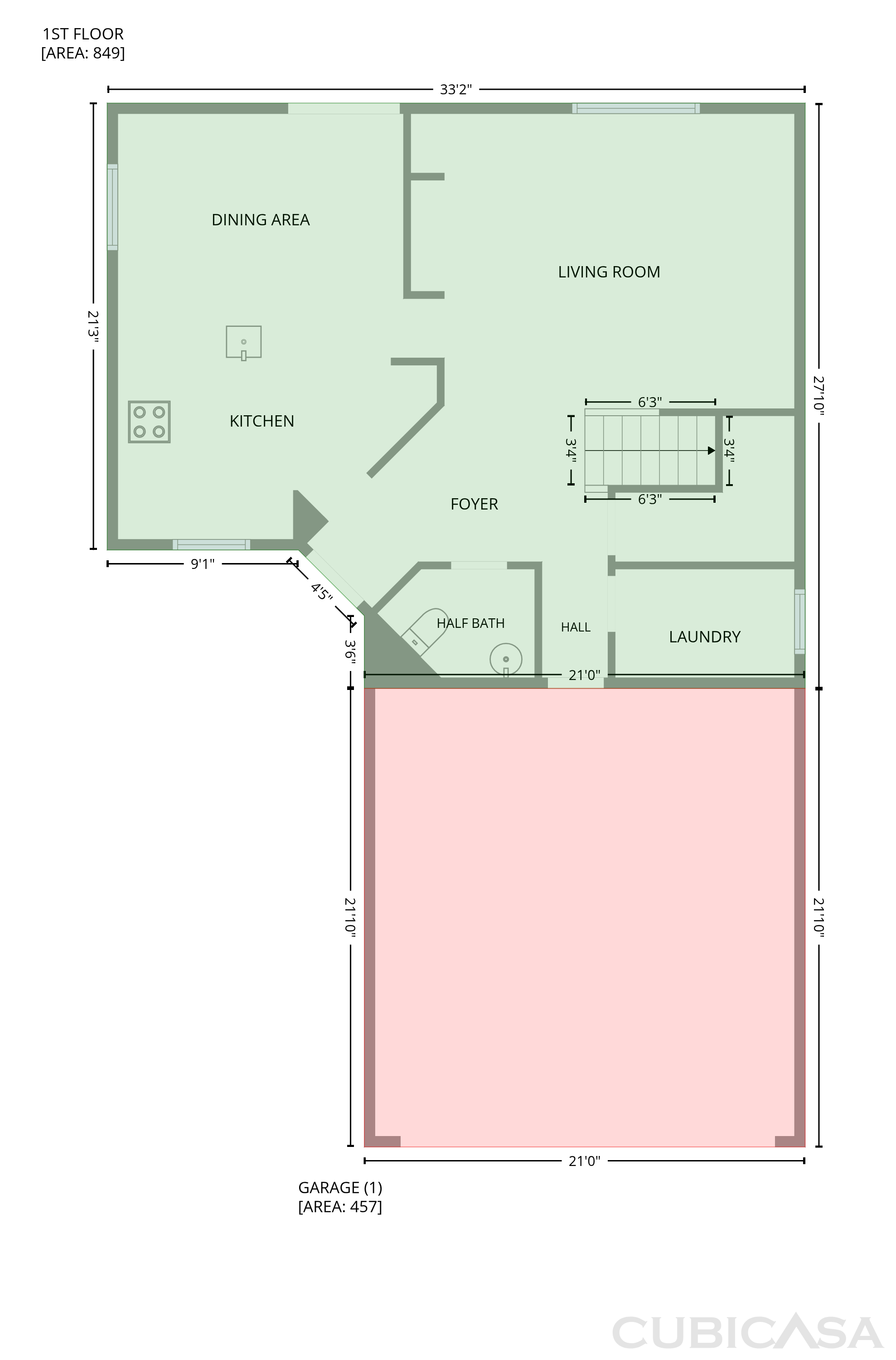 Main Floor of 2841 Swanson Ave, North Las Vegas, NV