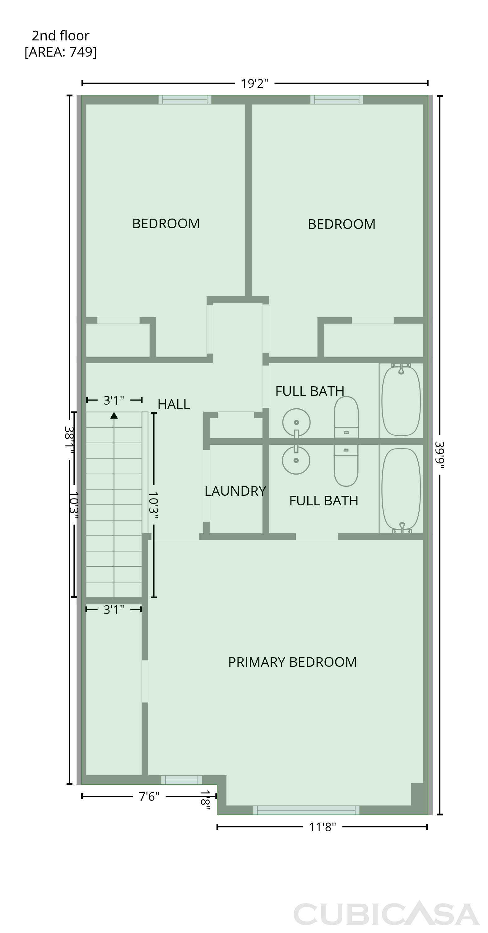 Second Floor of 4041 Browne Ct, Conley, GA
