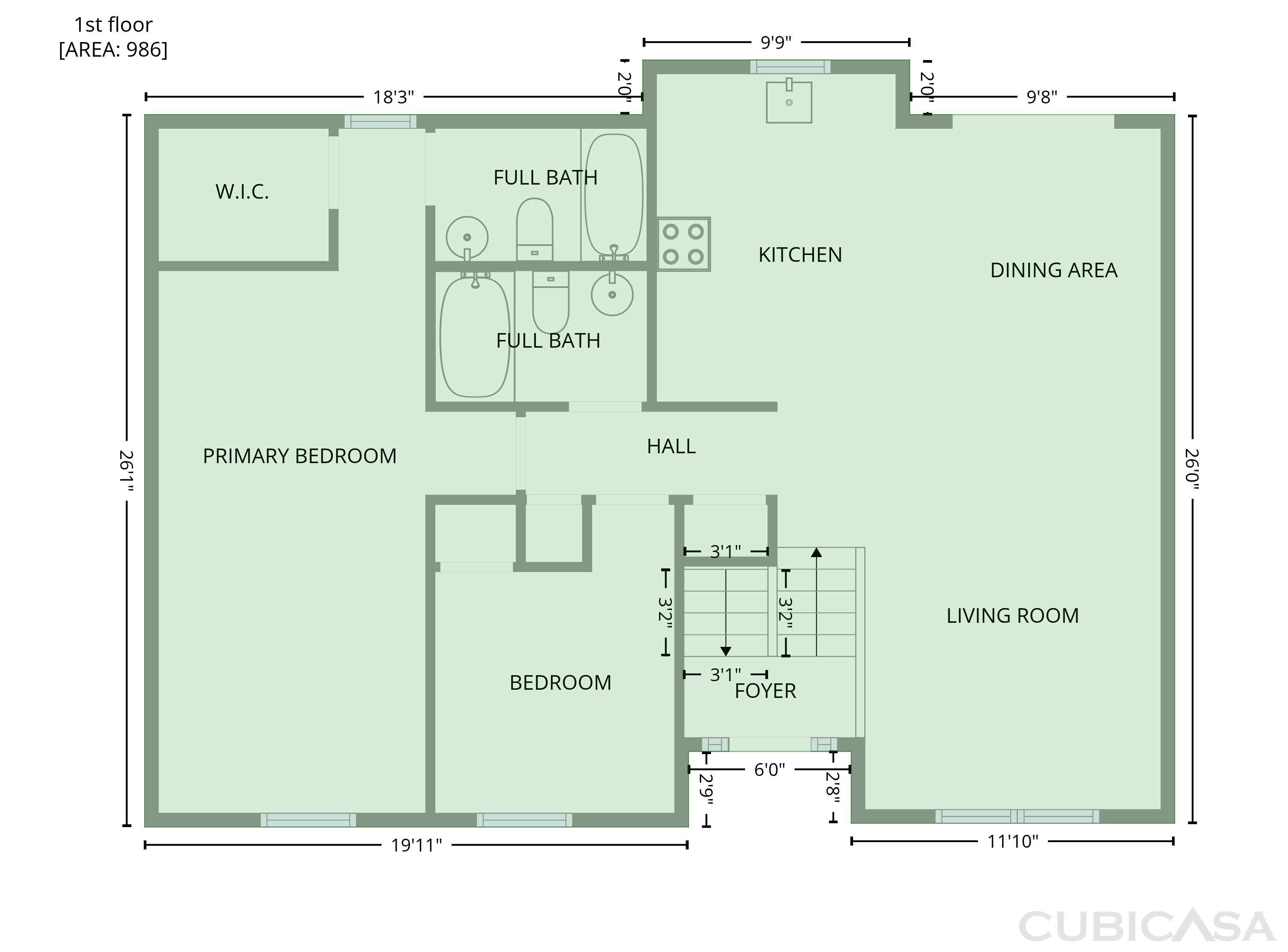 Second Floor of 10711 Chesterwood Dr, Spotsylvania, VA