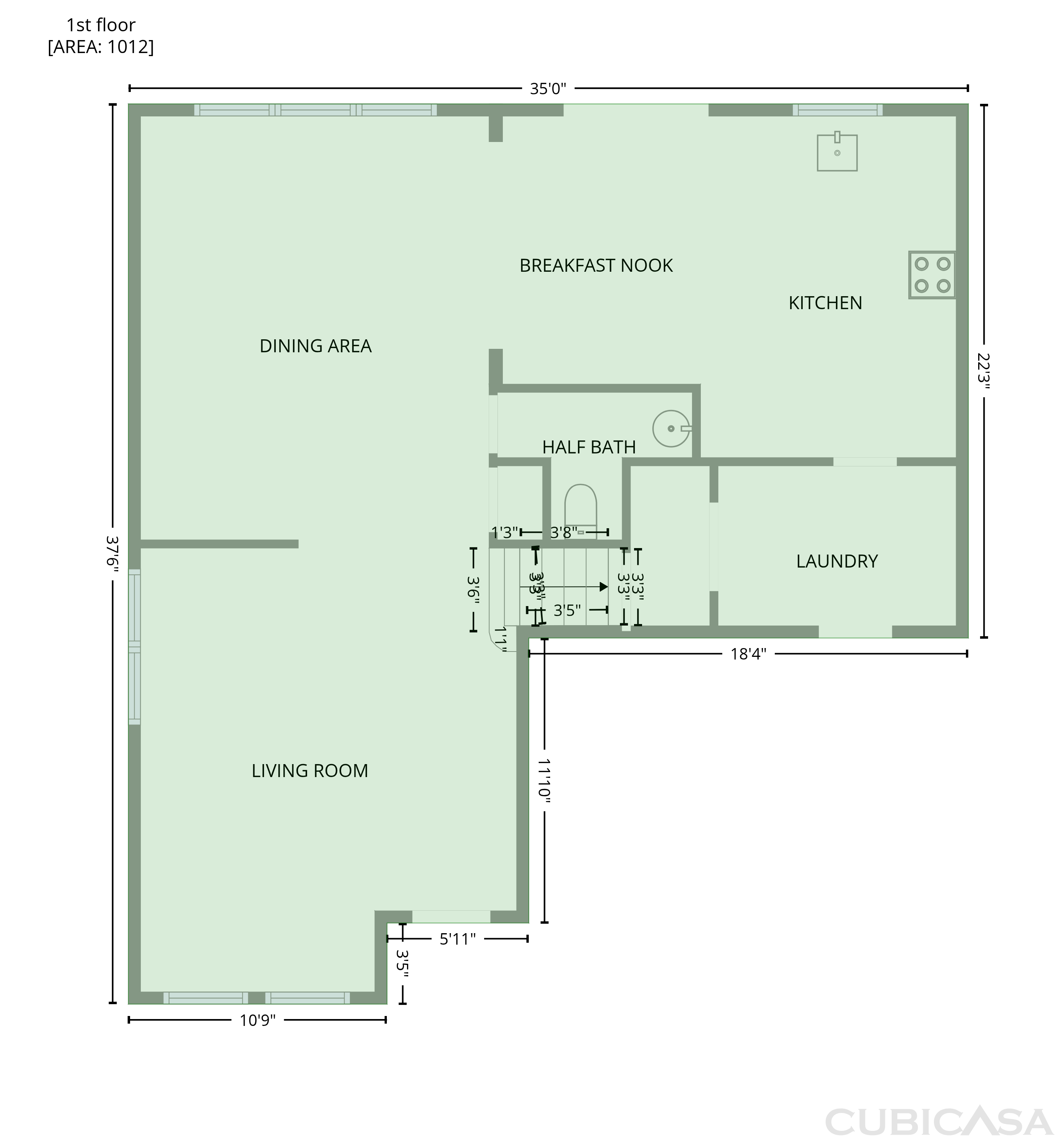 Main Floor of 4325 Falcon Dr, Sherman, TX