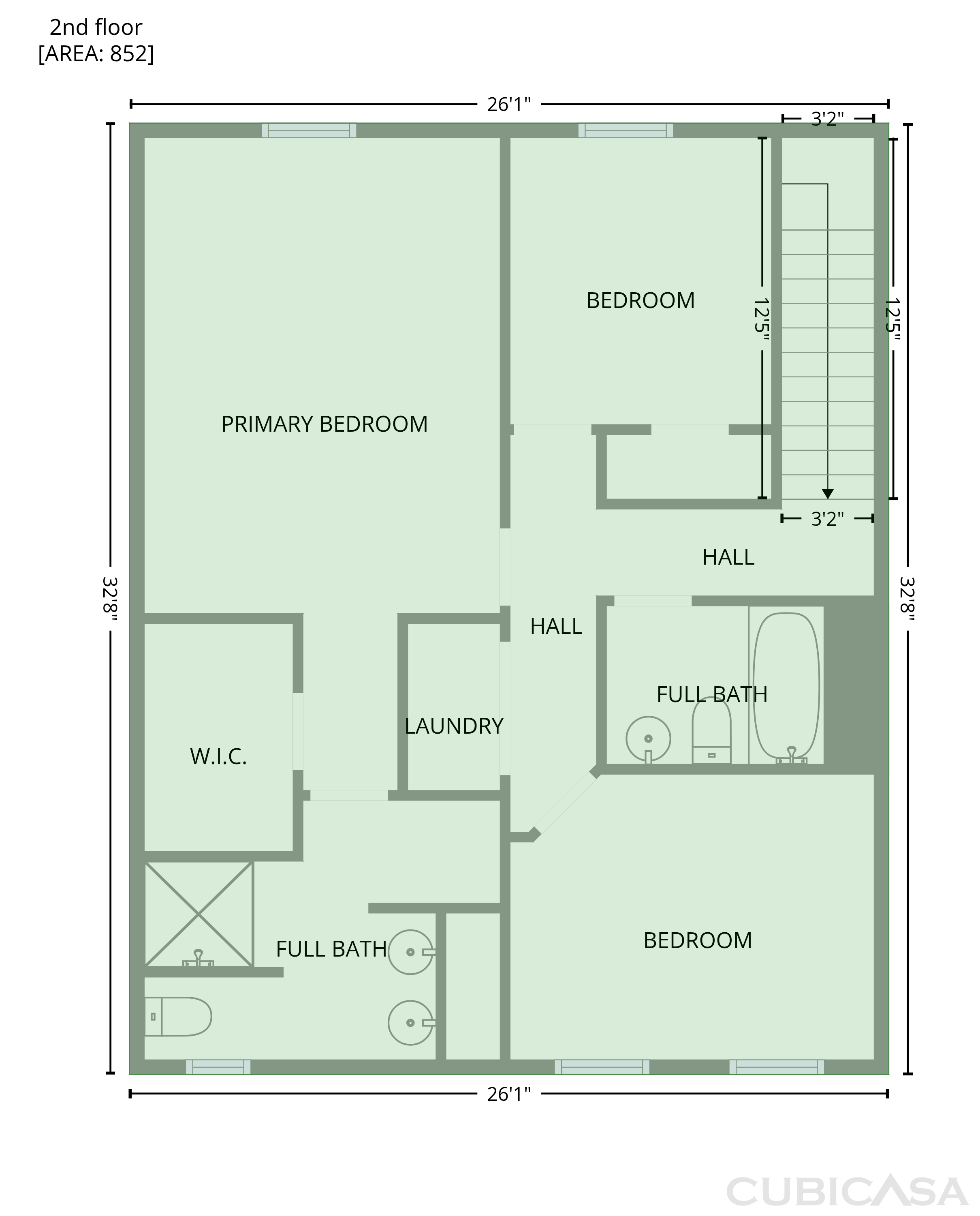 Second Floor of 3013 Chatuge Ct, Charlotte, NC