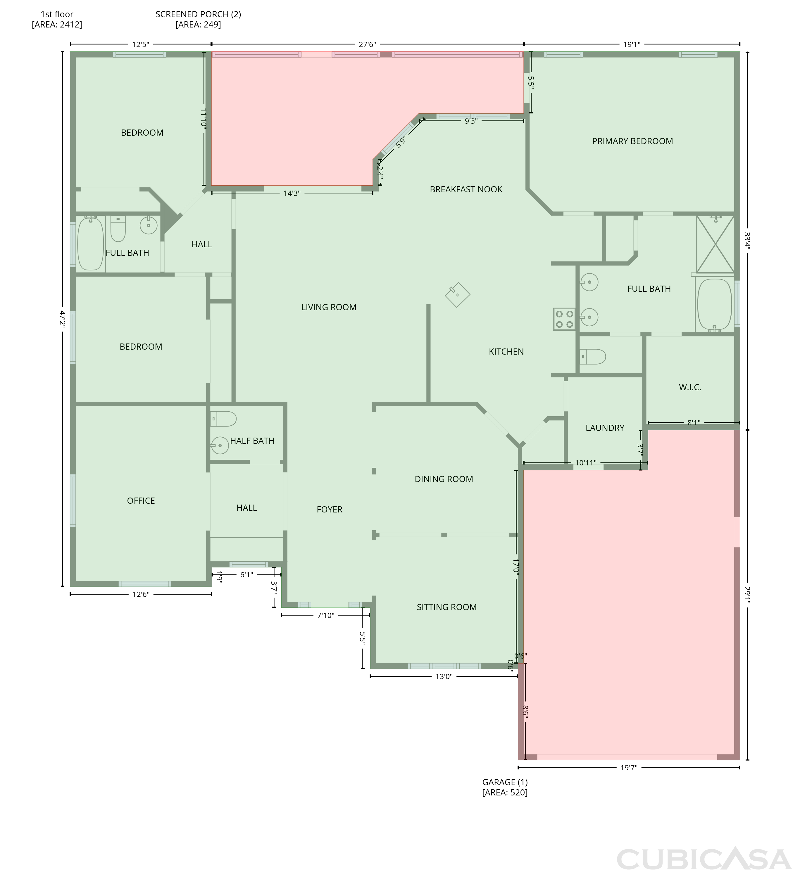 Main Floor of 216 Blue Crystal Dr, Deland, FL