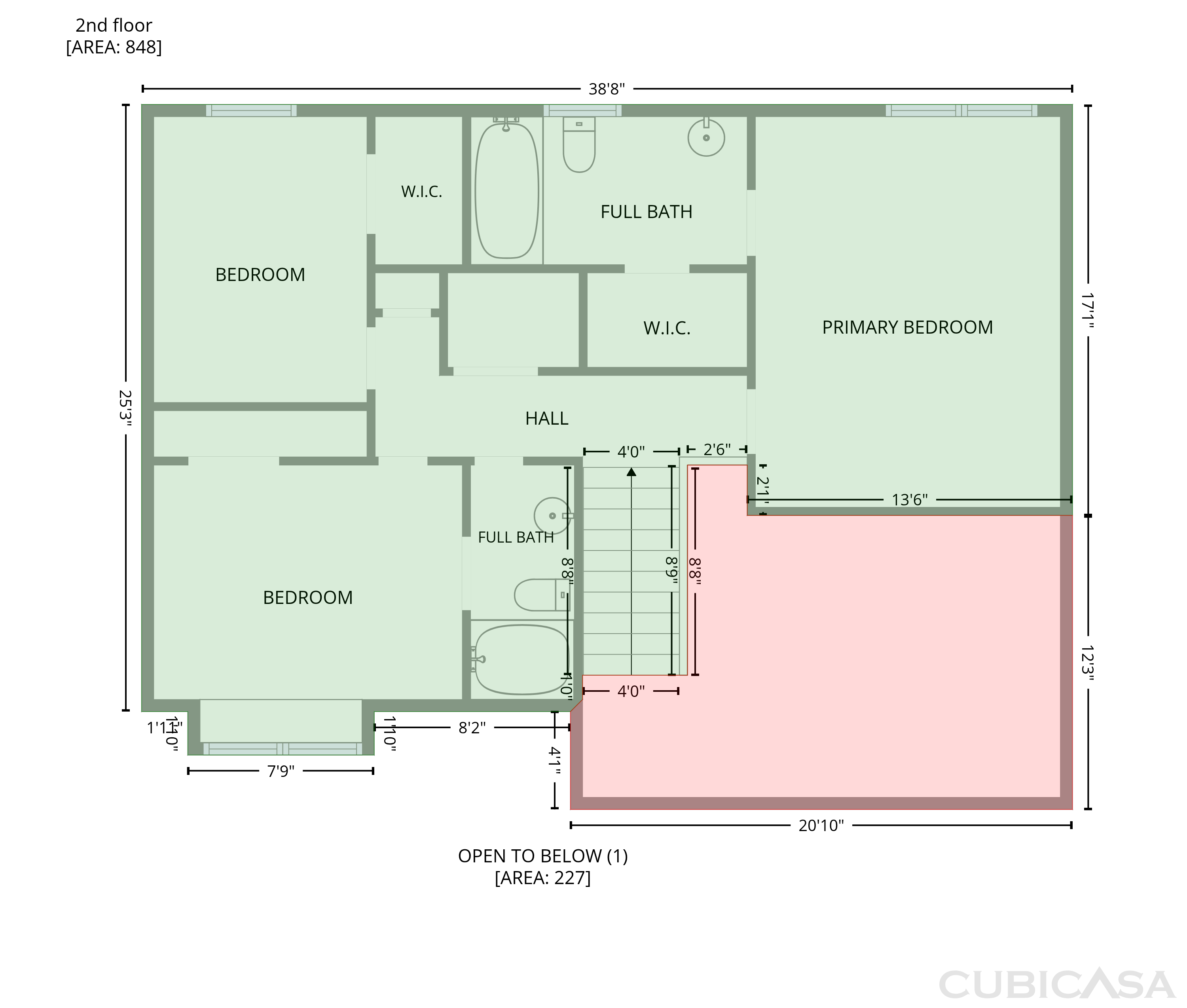 Second Floor of 3610 Clearview Dr, Corinth, TX