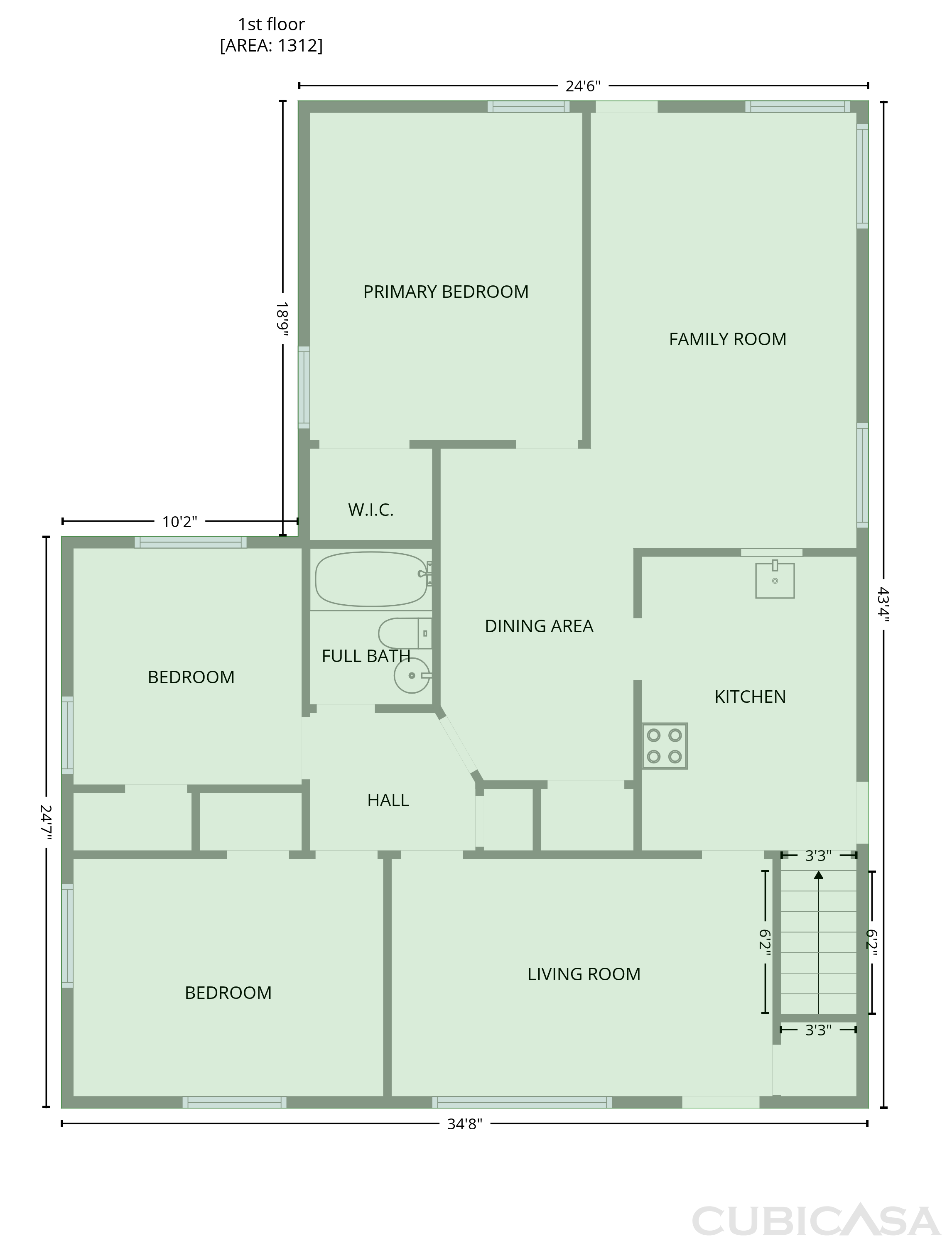 Second Floor of 8606 Vasel Ave, Saint Louis, MO