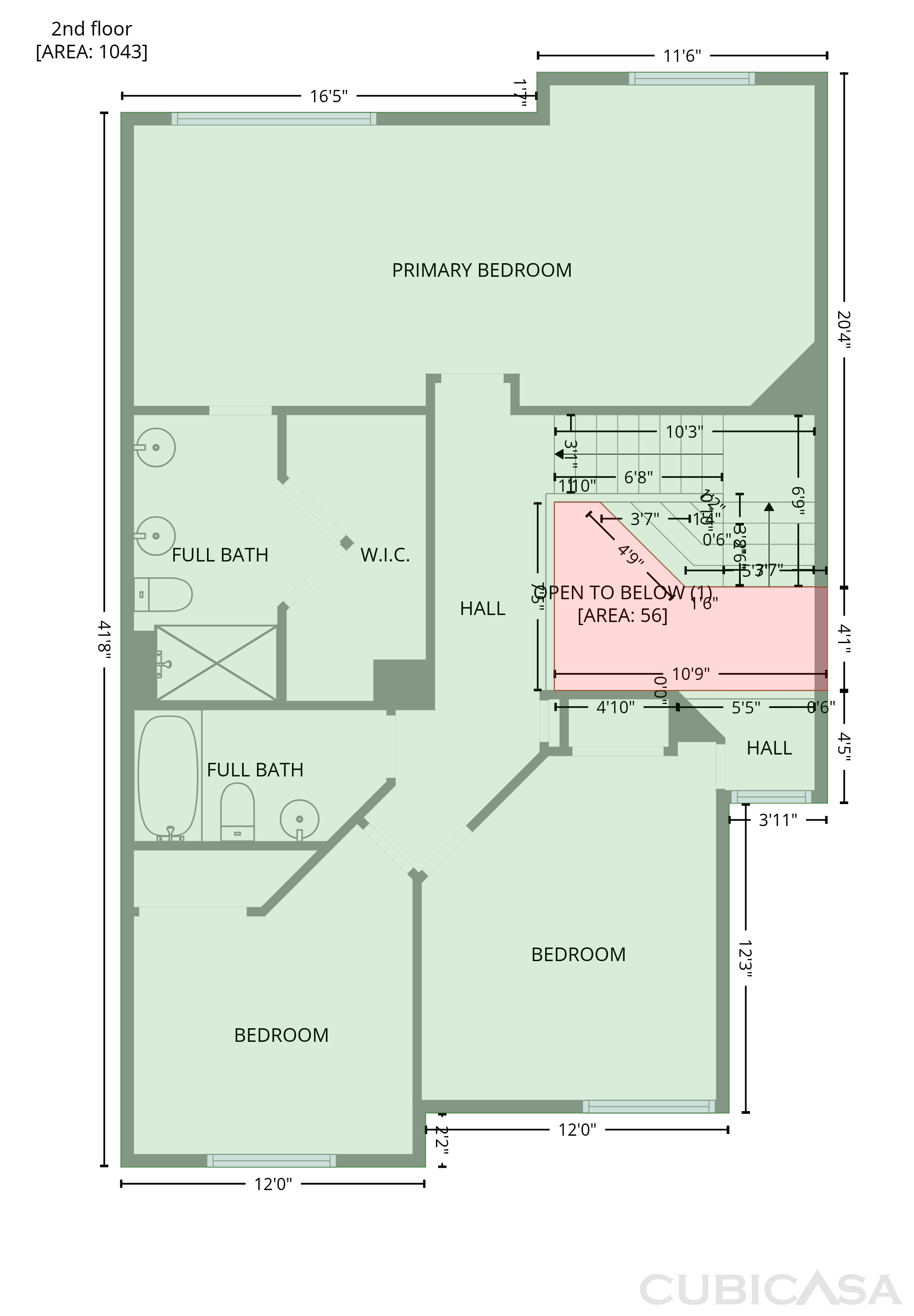 Second Floor of 1729 Elmstead Ct, Orlando, FL