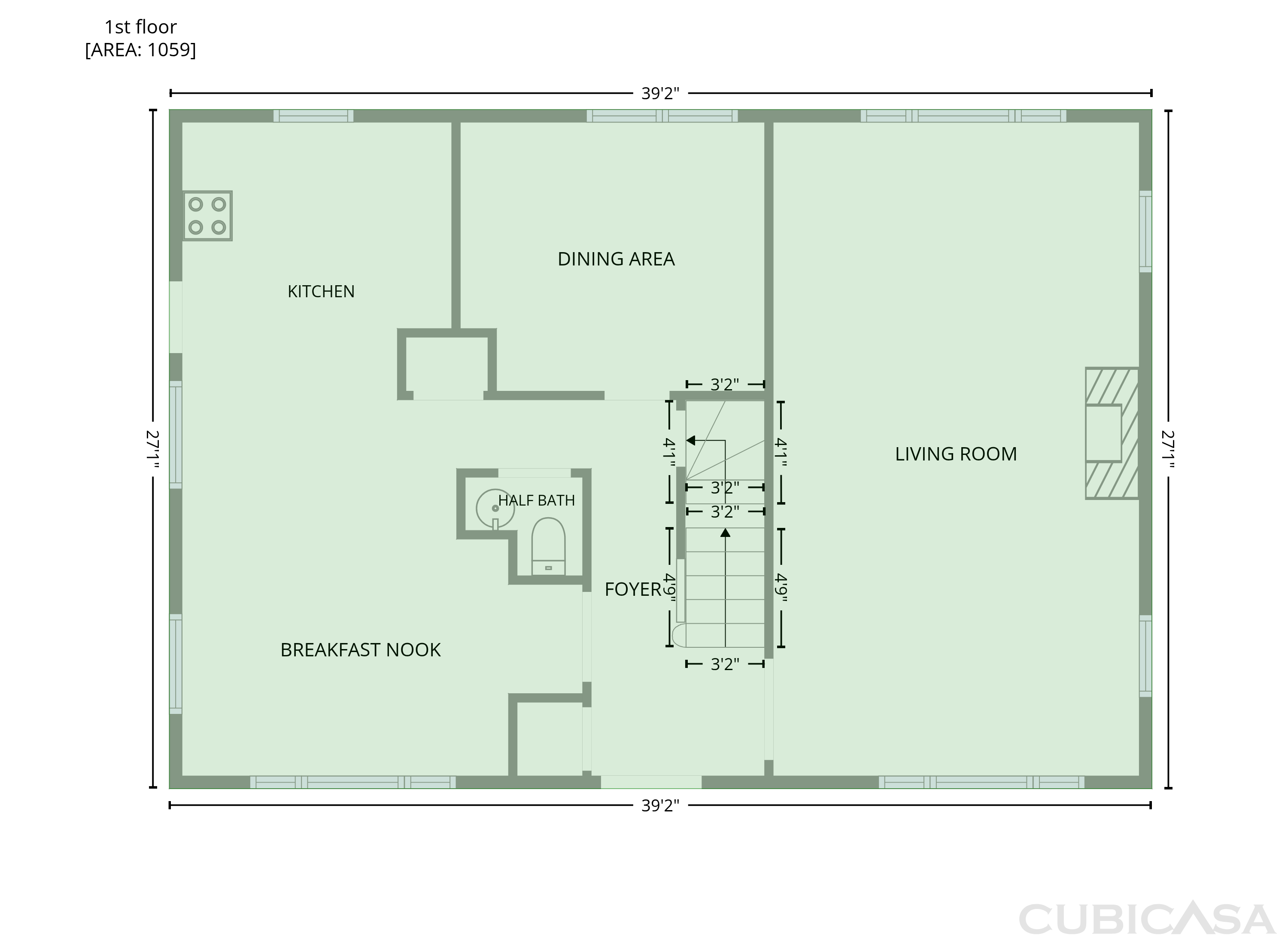 Second Floor of 494 Walton St, Strasburg, VA