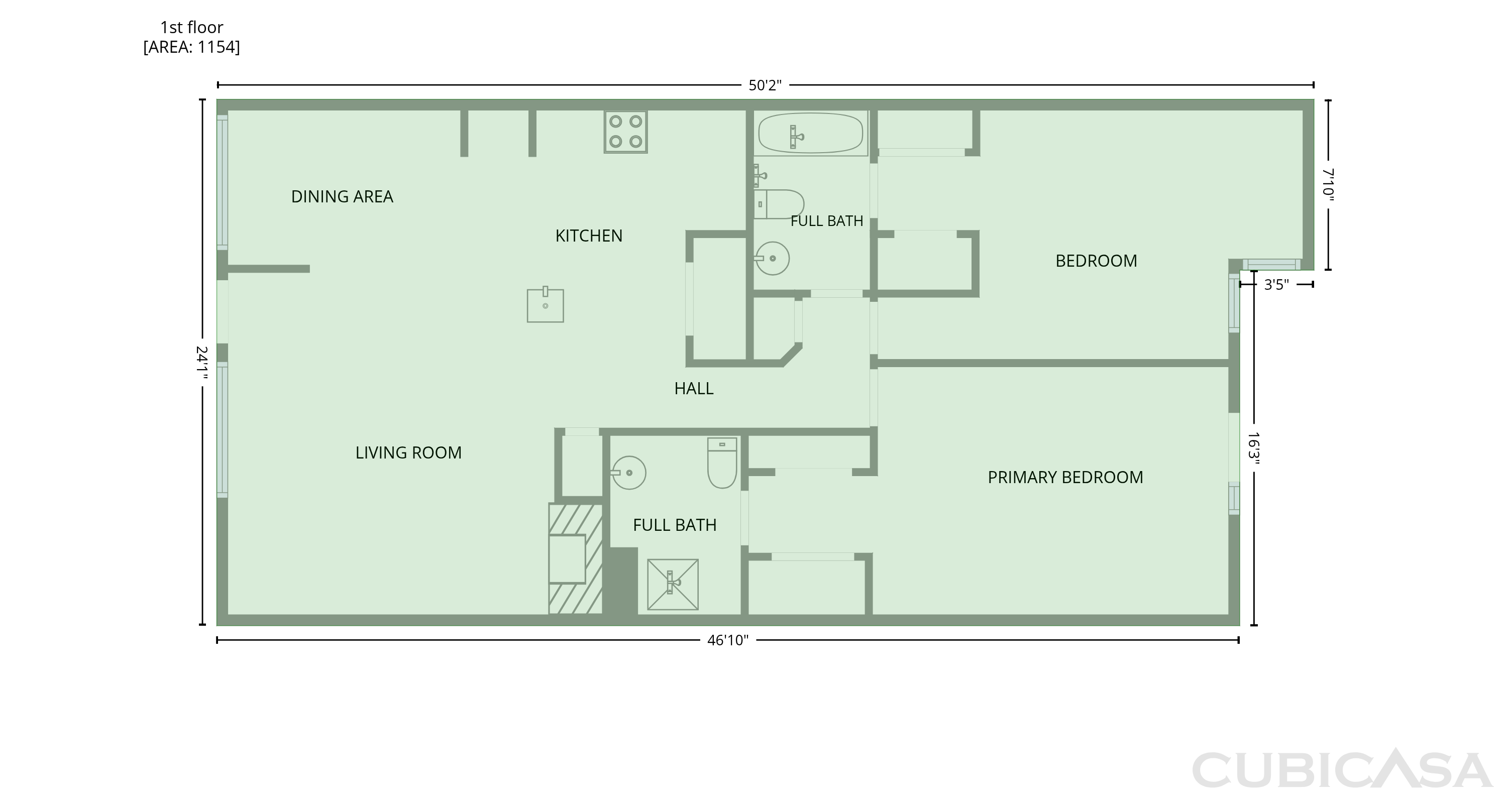 Main Floor of 1331 W Baseline Rd, Mesa, AZ