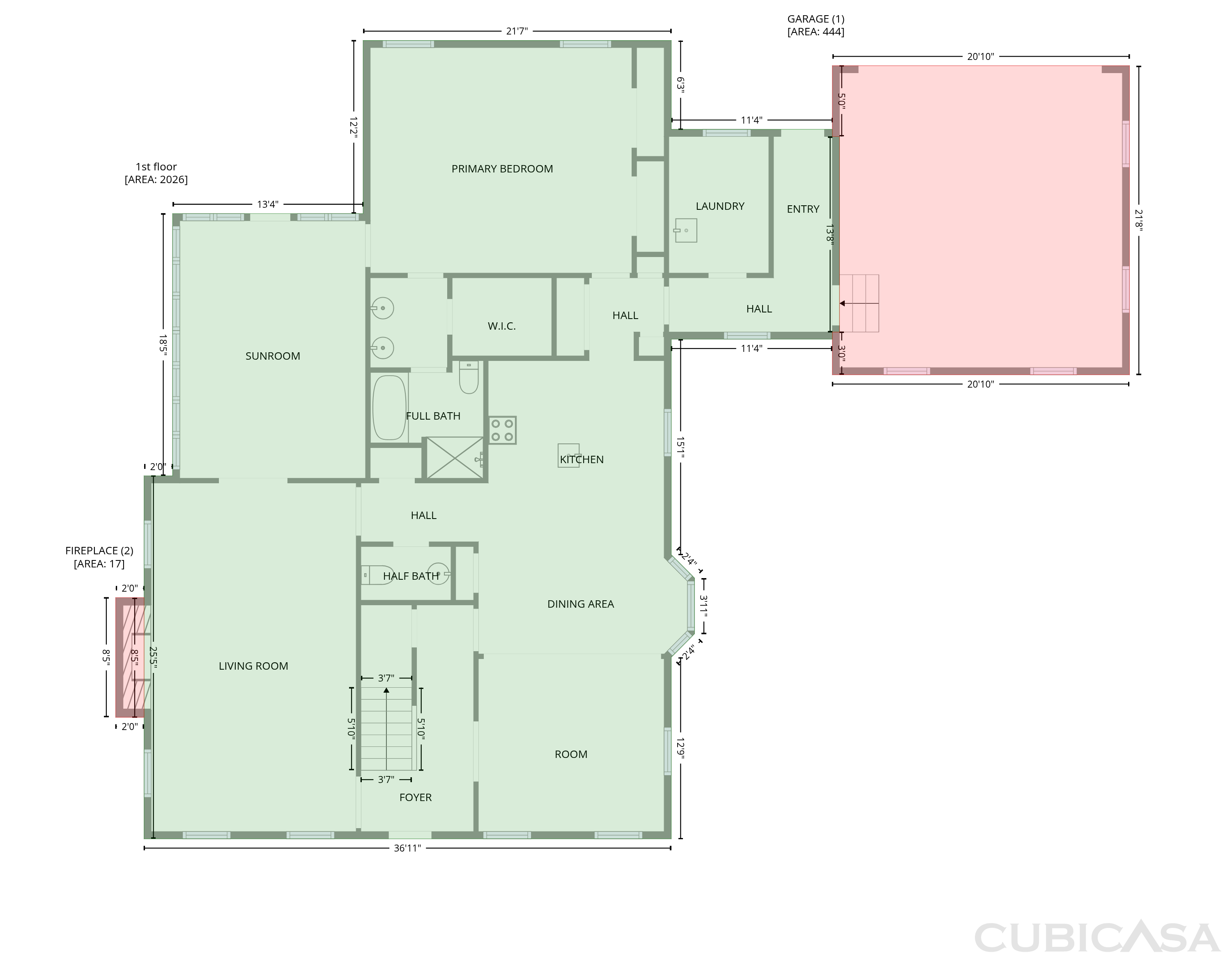 Main Floor of 103 Hampshire Ct, Salisbury, NC