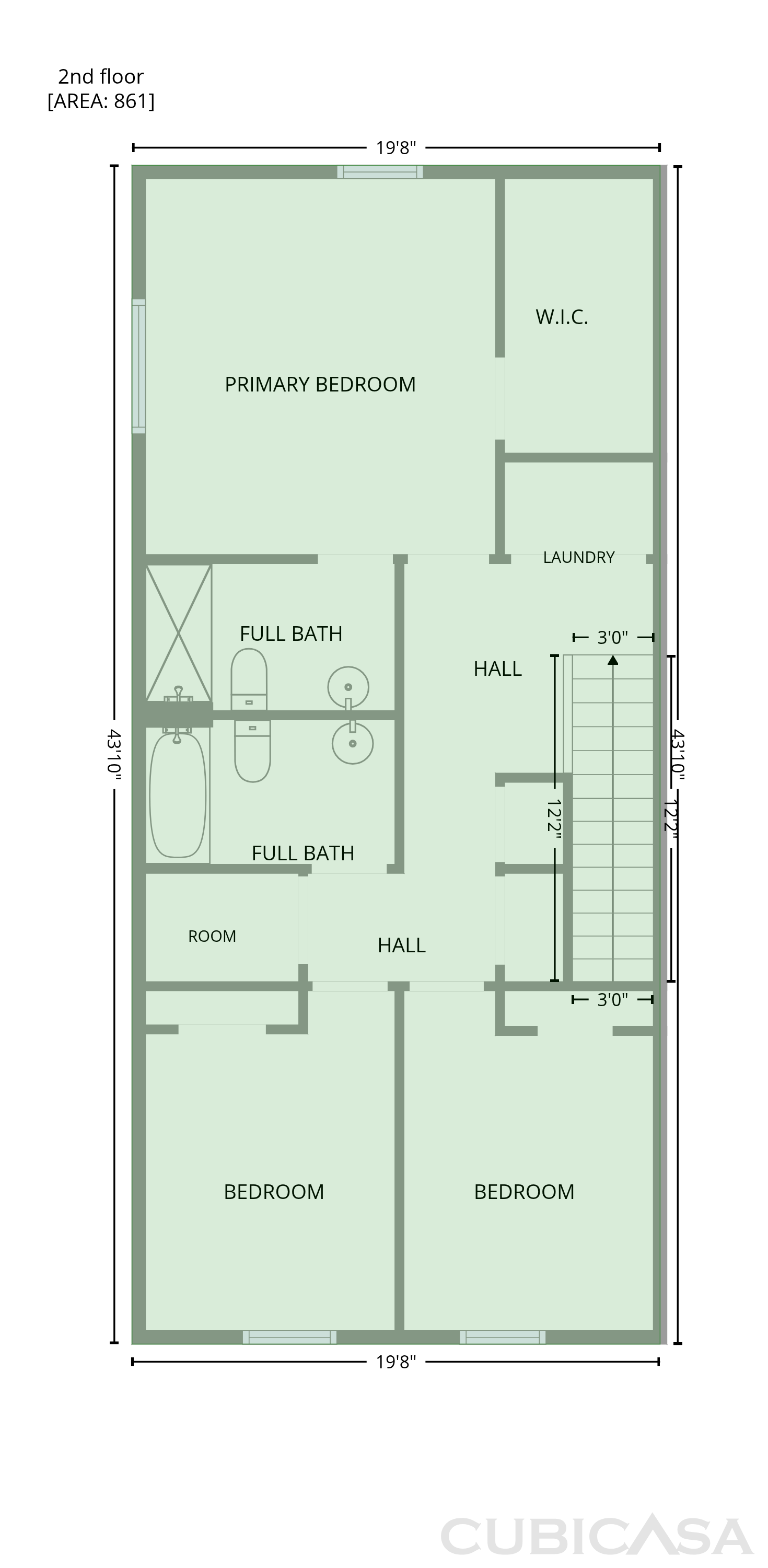 Second Floor of 4026 NW 10th Pl, Plantation, FL