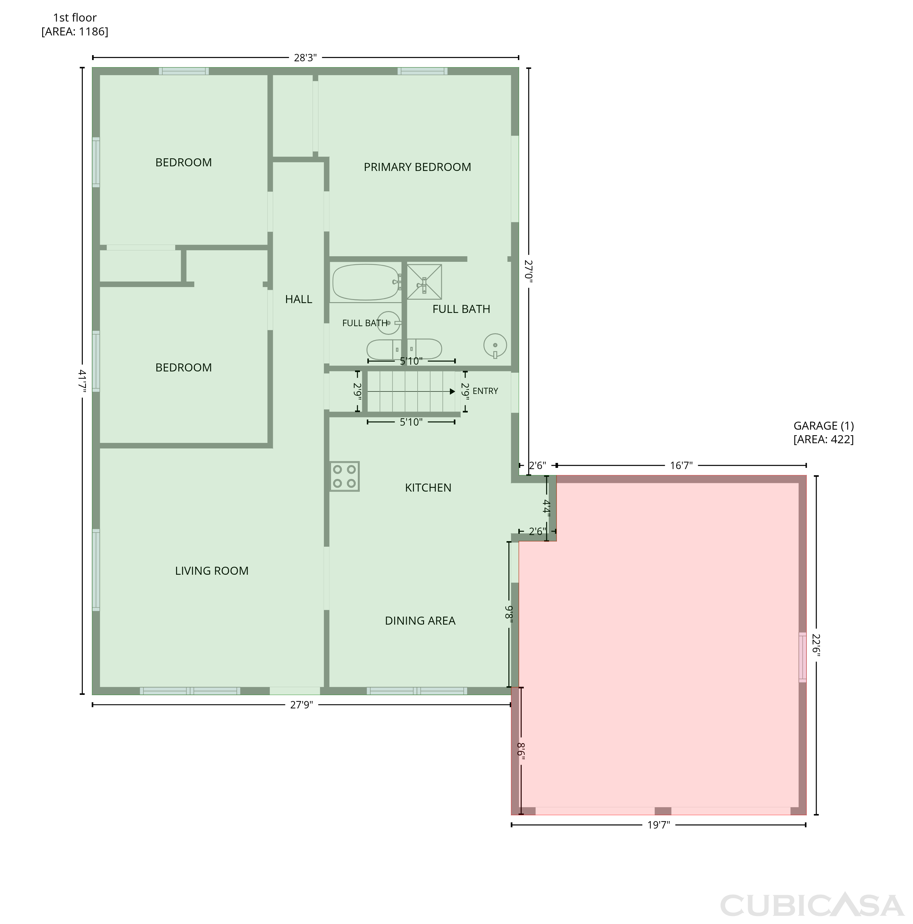 Second Floor of 507 Armentrout Ln, Indianapolis, IN