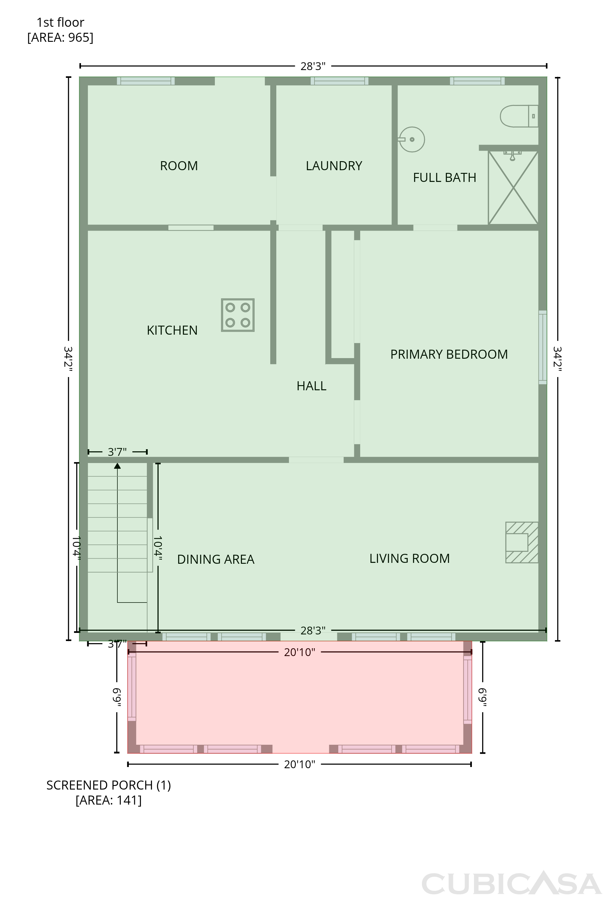 Main Floor of 5914 Deal Ave, Nashville, TN