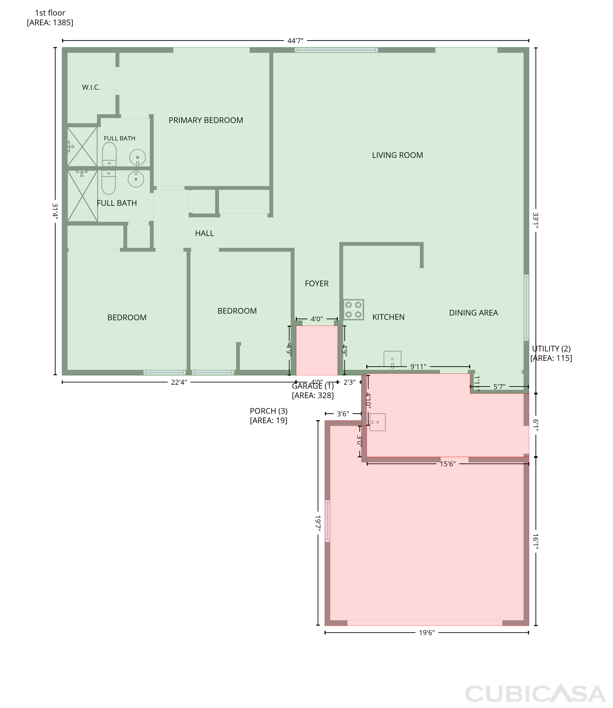 Main Floor of 1496 Soccer Ct, Concord, CA