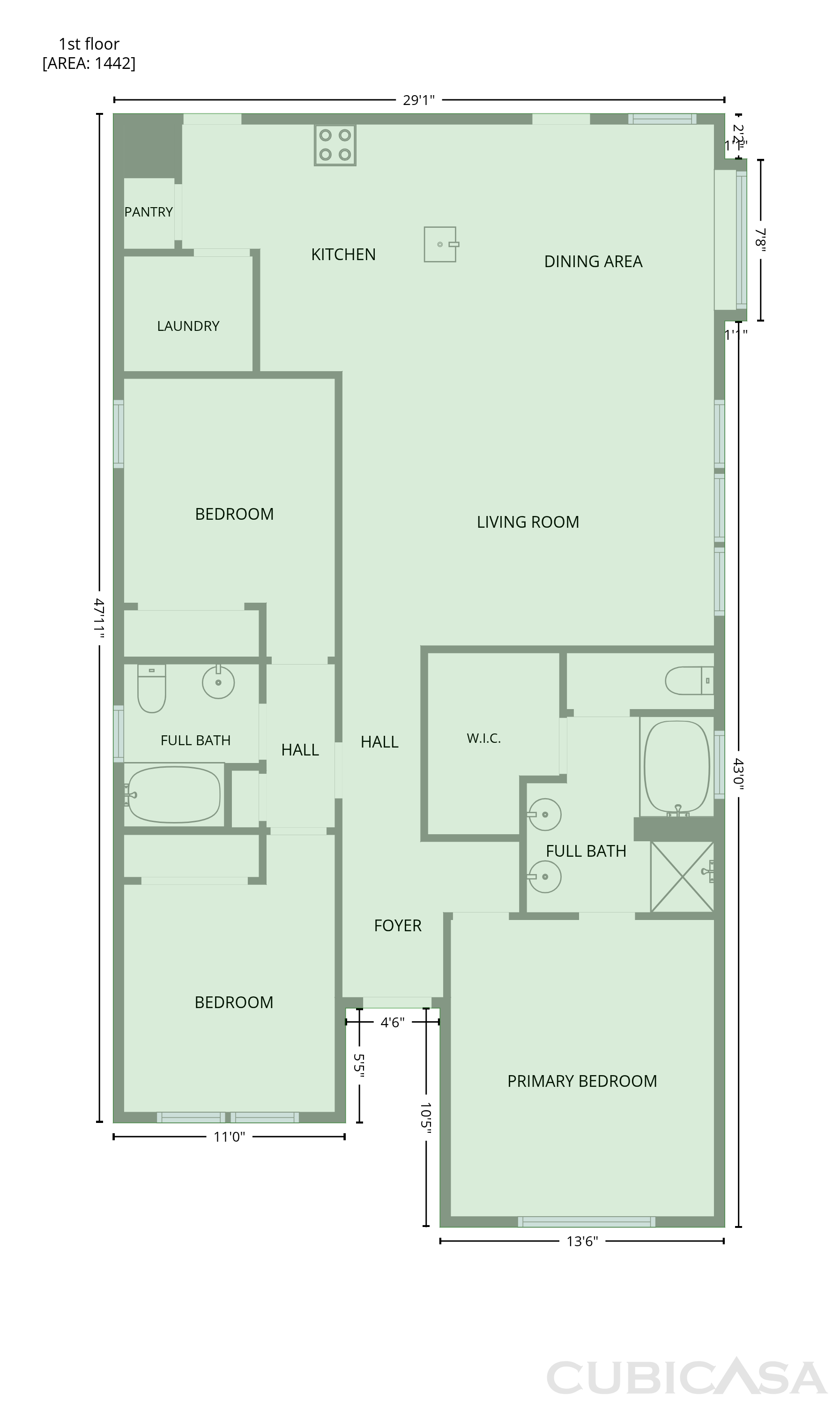 Main Floor of 2825 Journey Ln, Crandall, TX