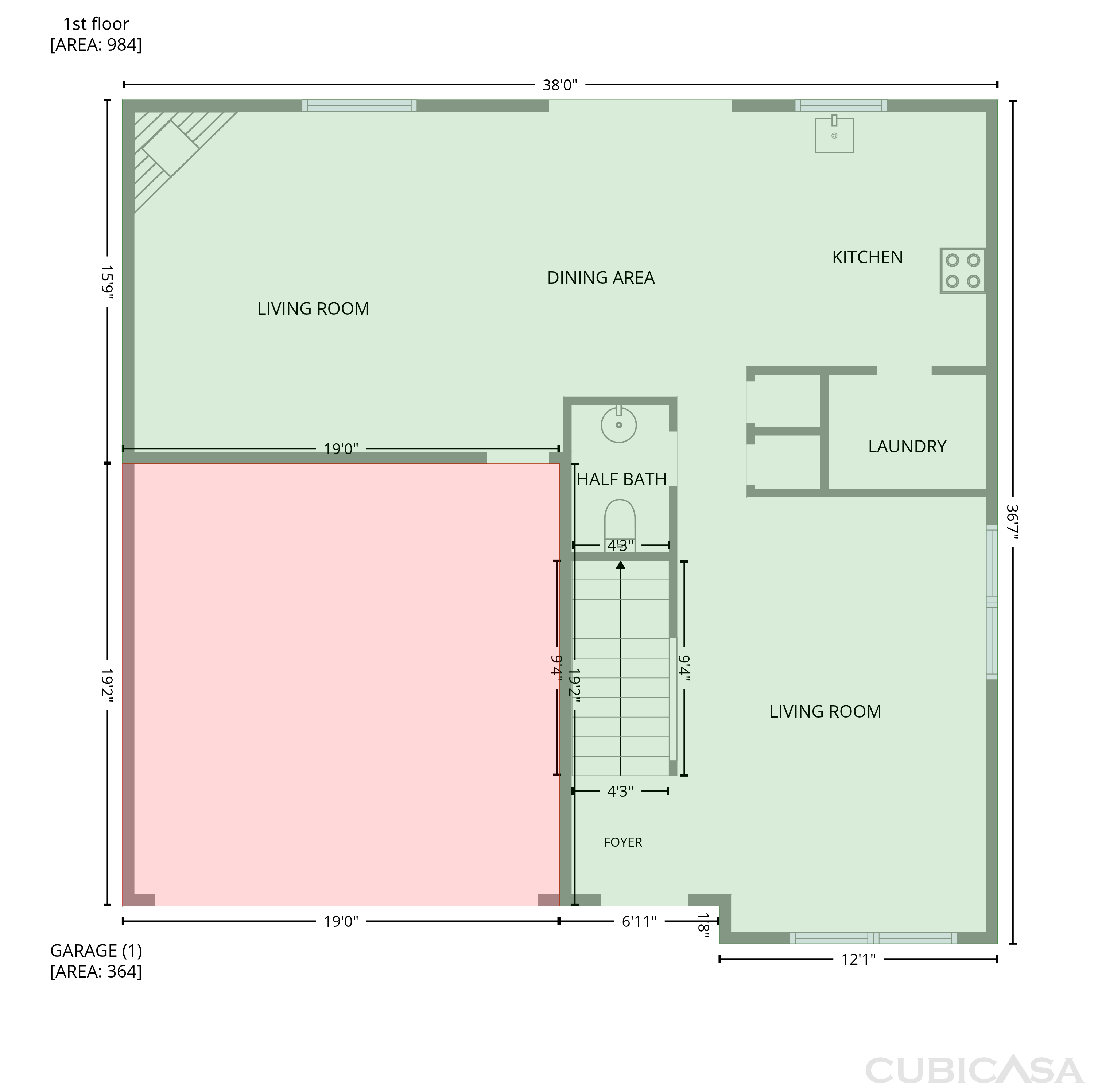 Main Floor of 2408 Mikulec Dr, Killeen, TX