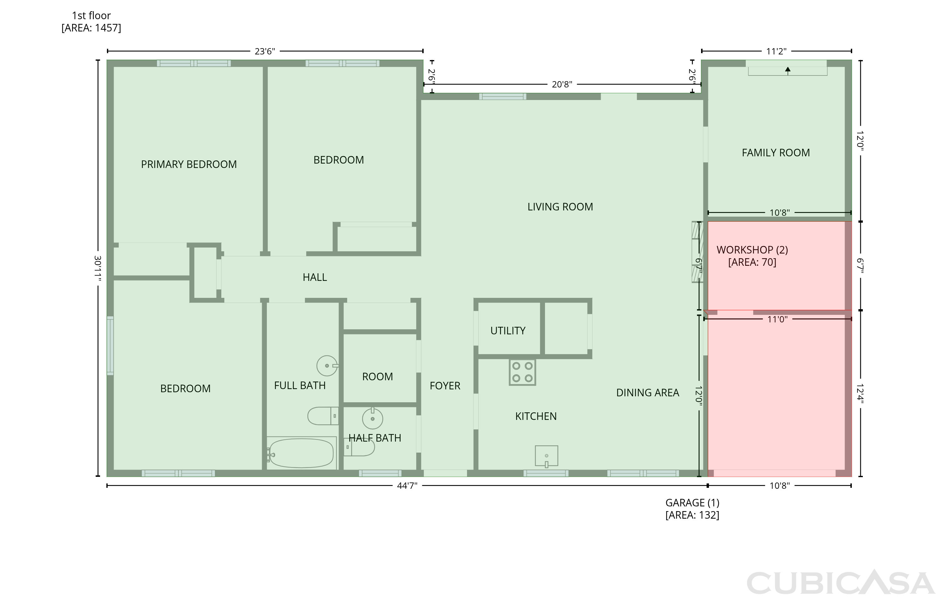 Main Floor of 932 Lincoln Dr, Circleville, OH