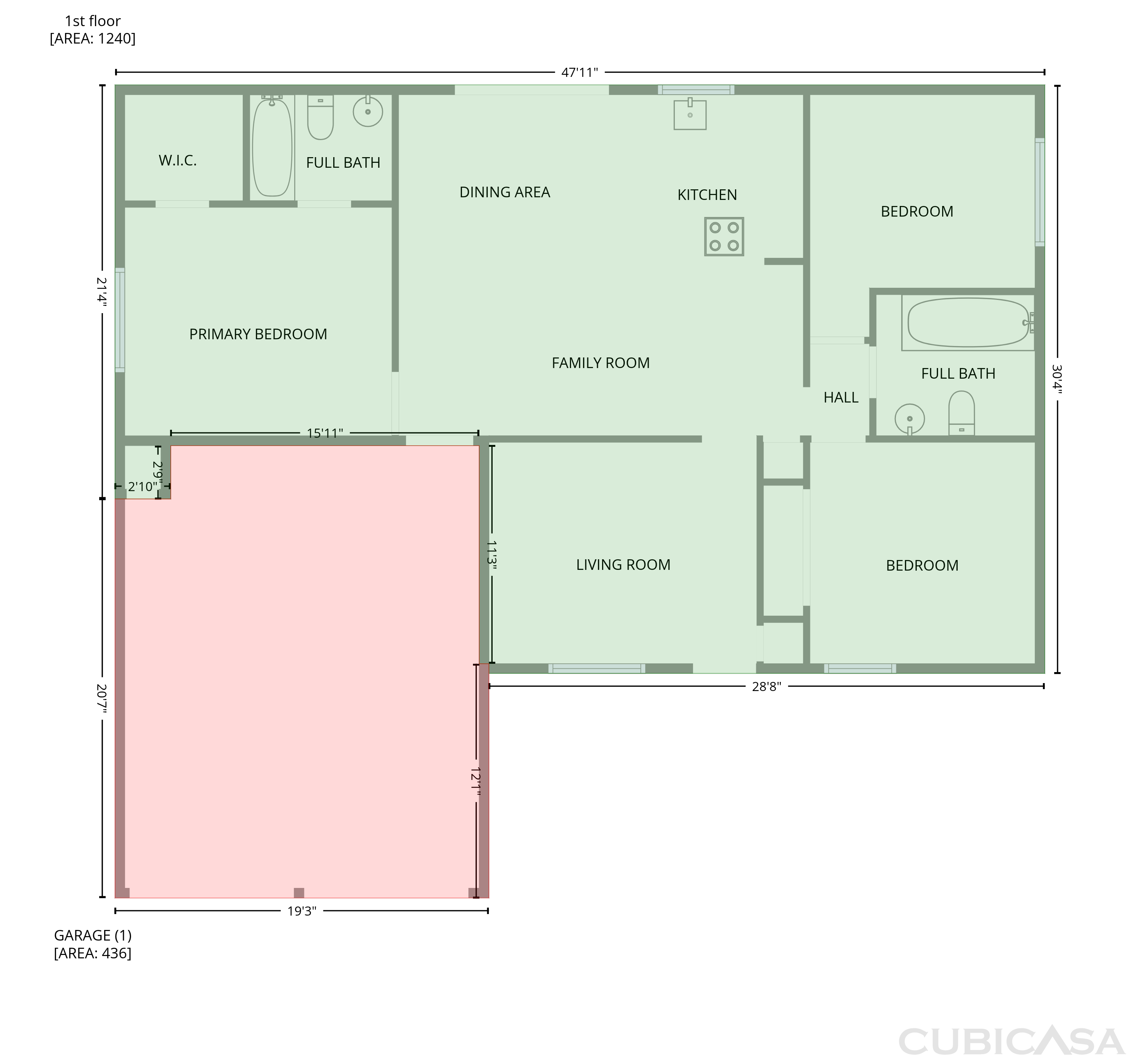Main Floor of 2906 Keslake St, San Antonio, TX