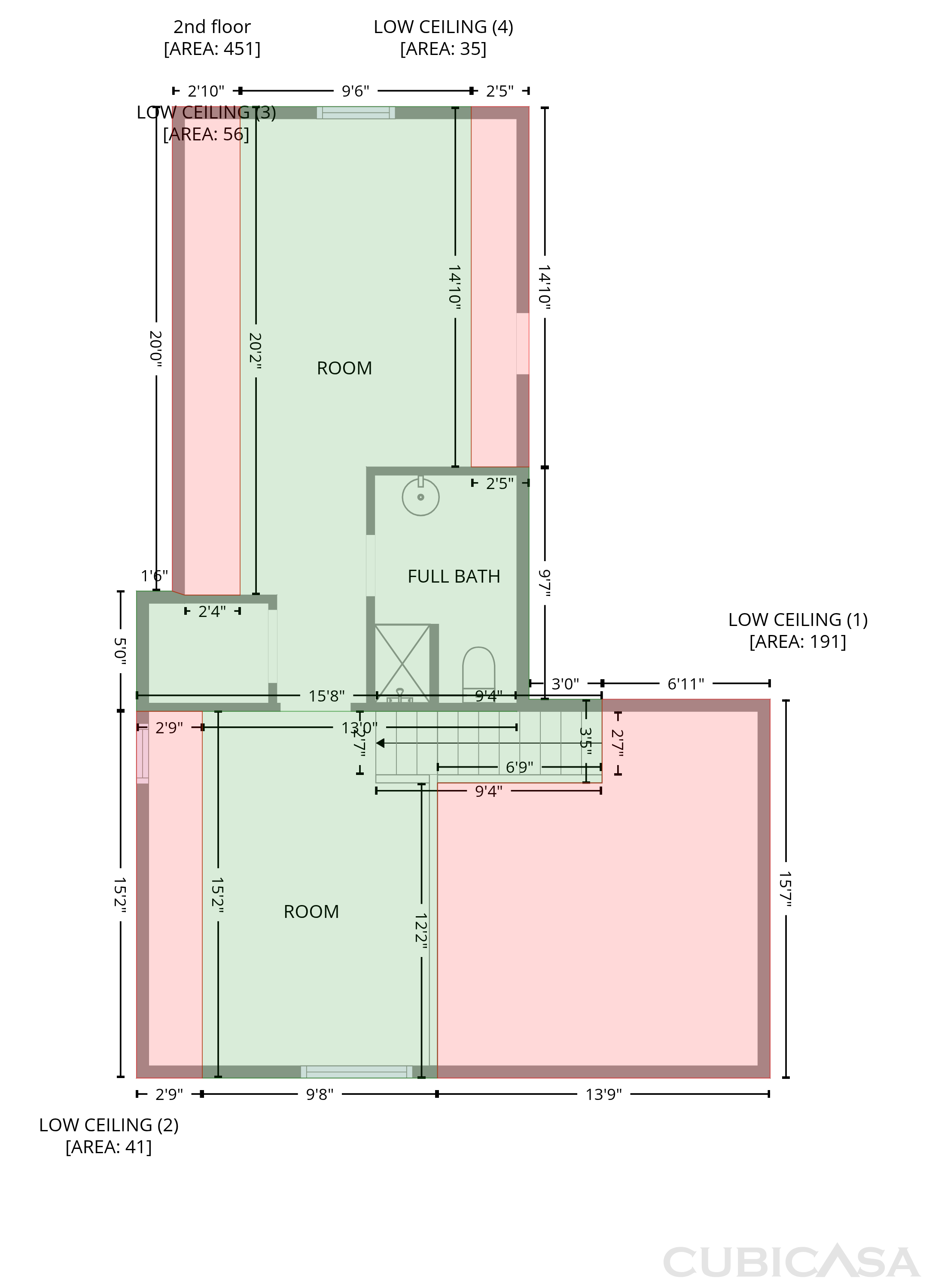 Upper level