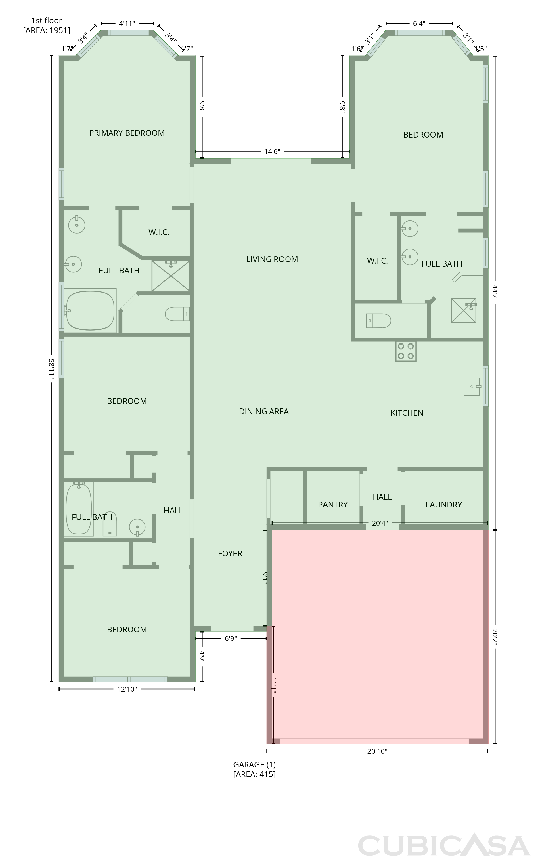 Main Floor of 255 Deer Crossing Rd, Saint Augustine, FL