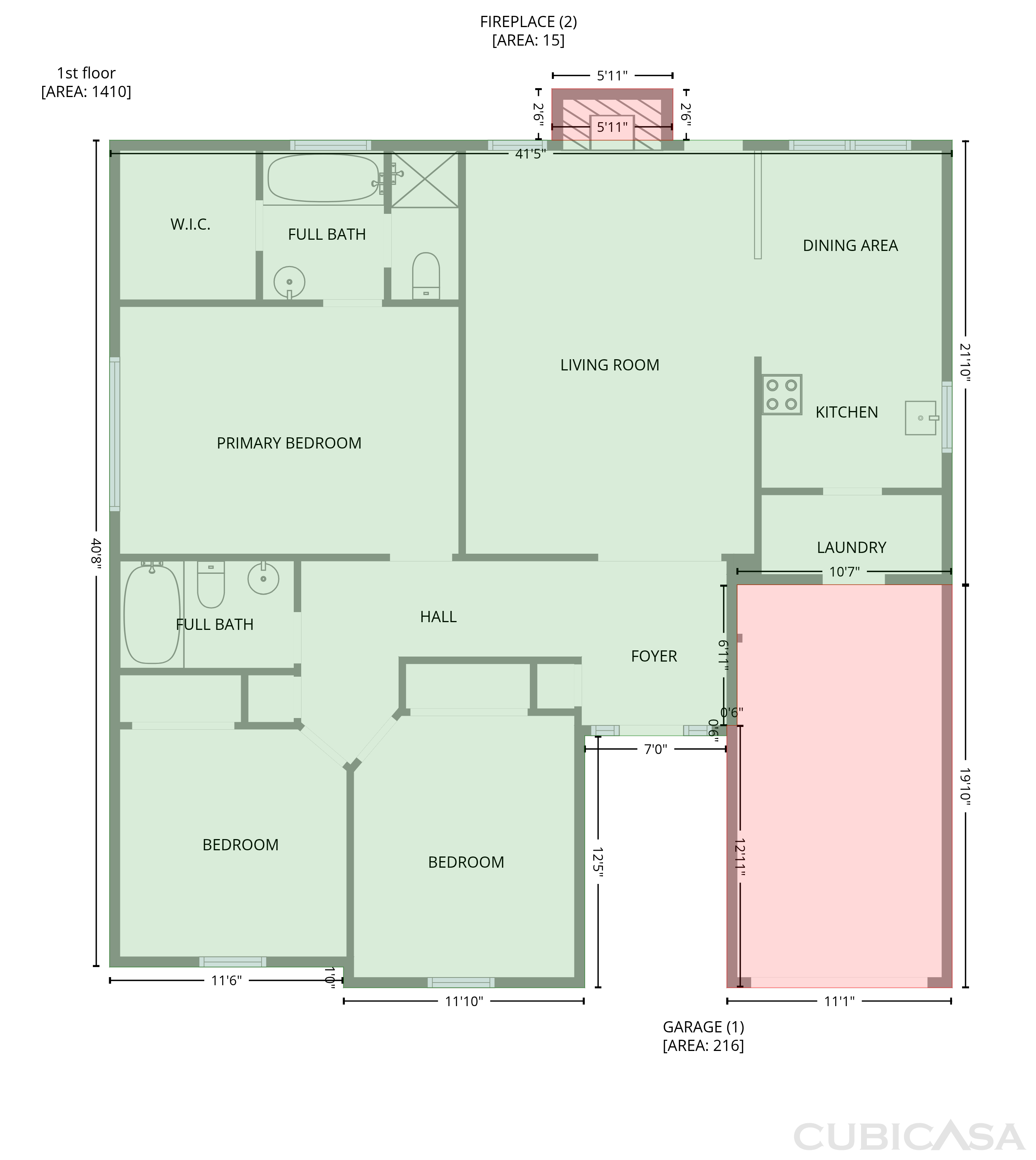 Main Floor of 1014 Maple Leaf Rdg, Jonesboro, GA
