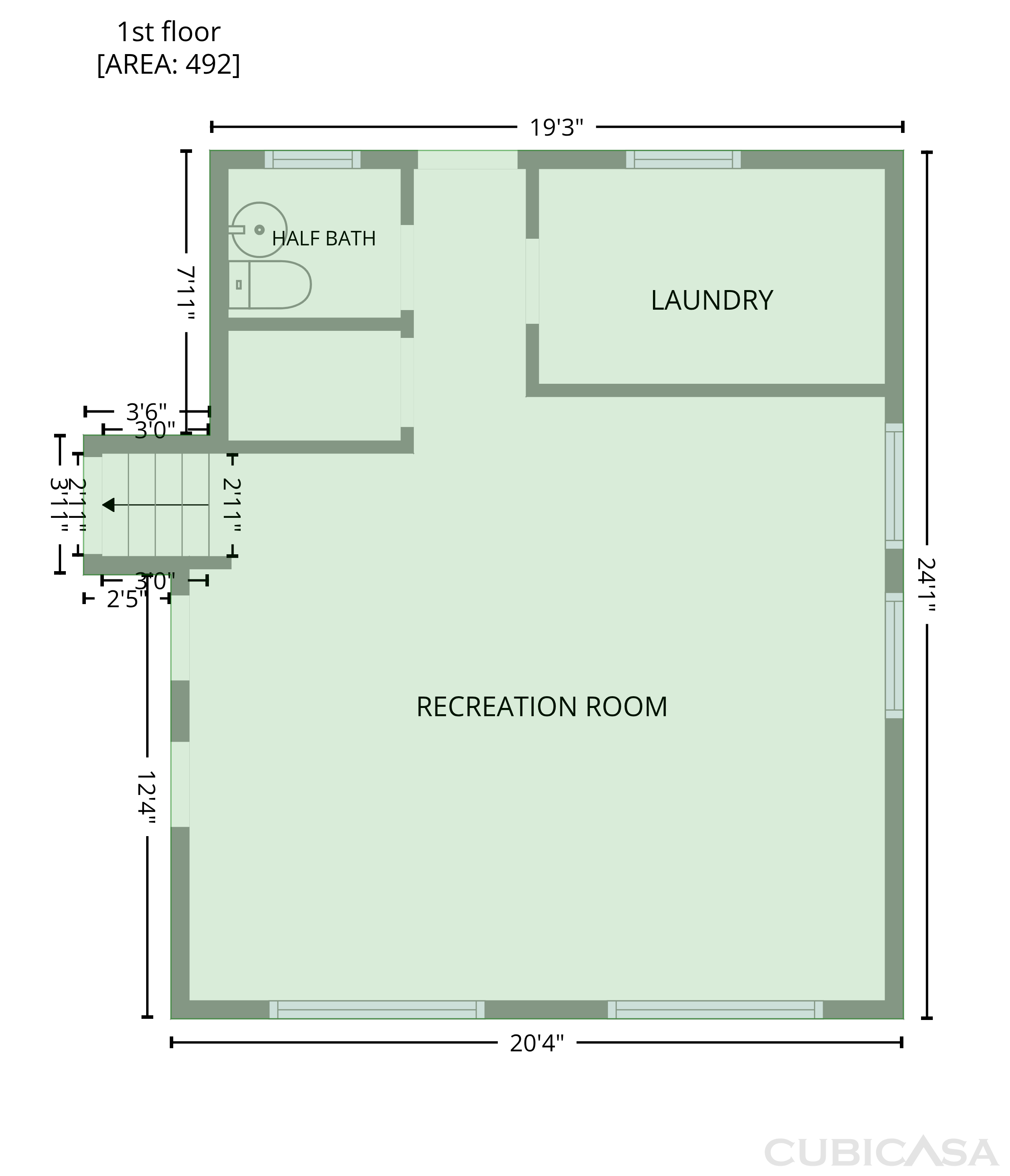 Main Floor of 12904 E 54th St, Kansas City, MO