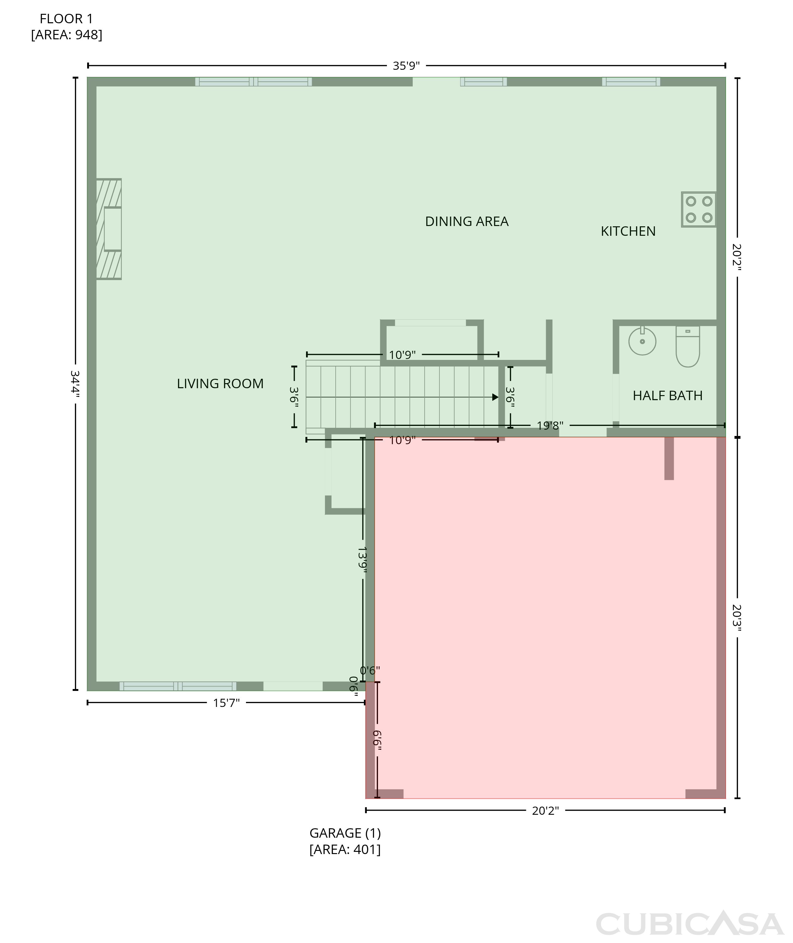 Main Floor of 101 Lexington Place Dr, Griffin, GA