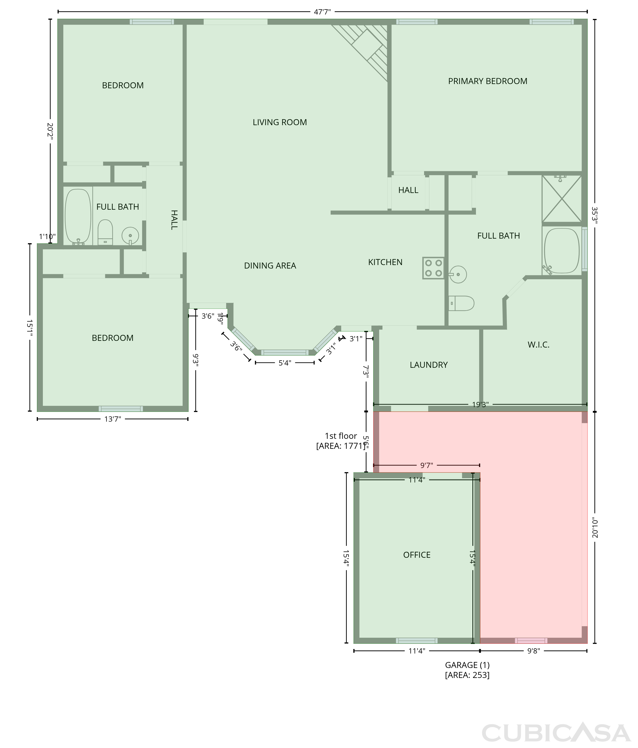 Main Floor of 9458 Creekstone Ct, Villa Rica, GA