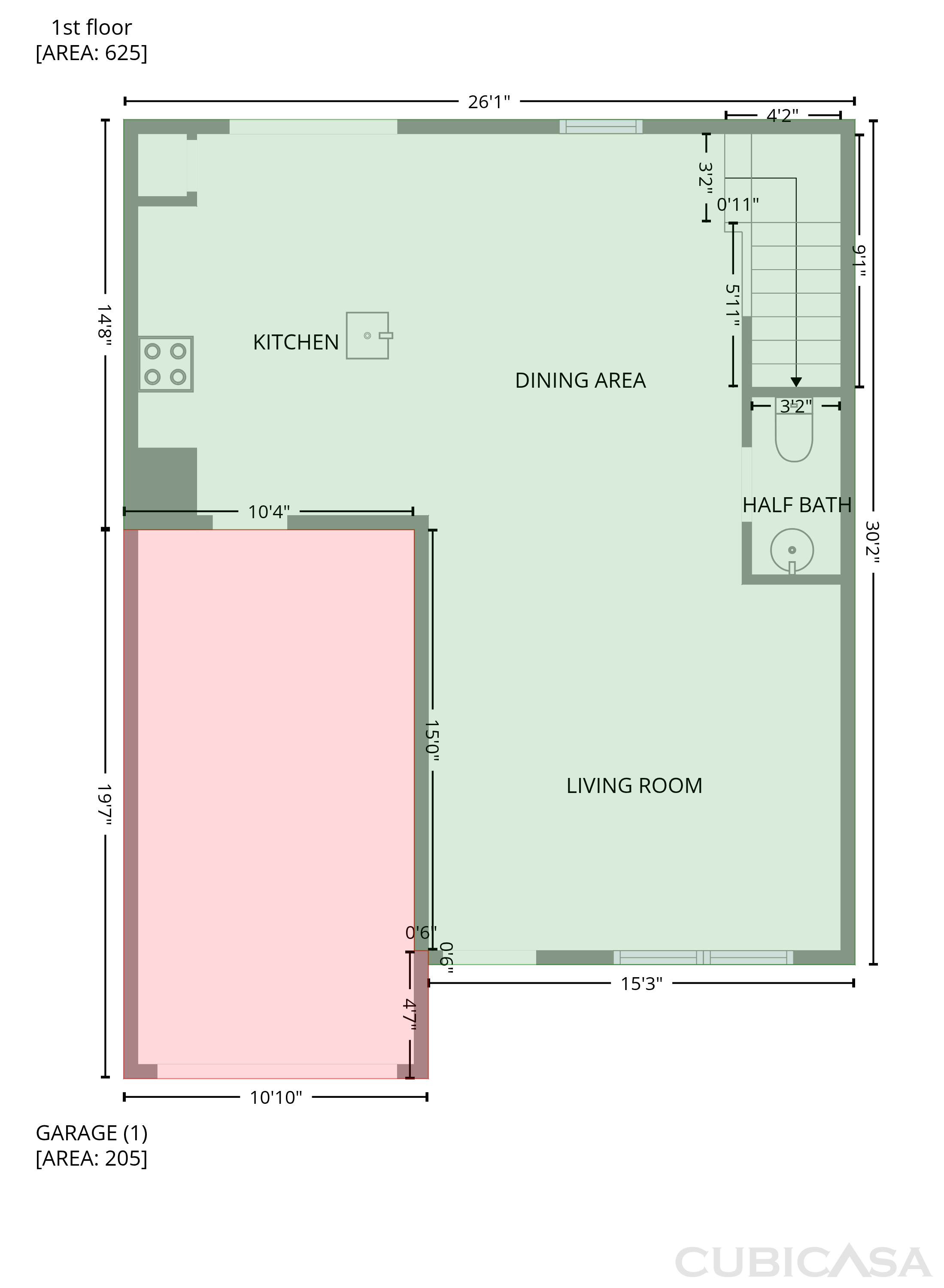 Main Floor of 3013 Chatuge Ct, Charlotte, NC