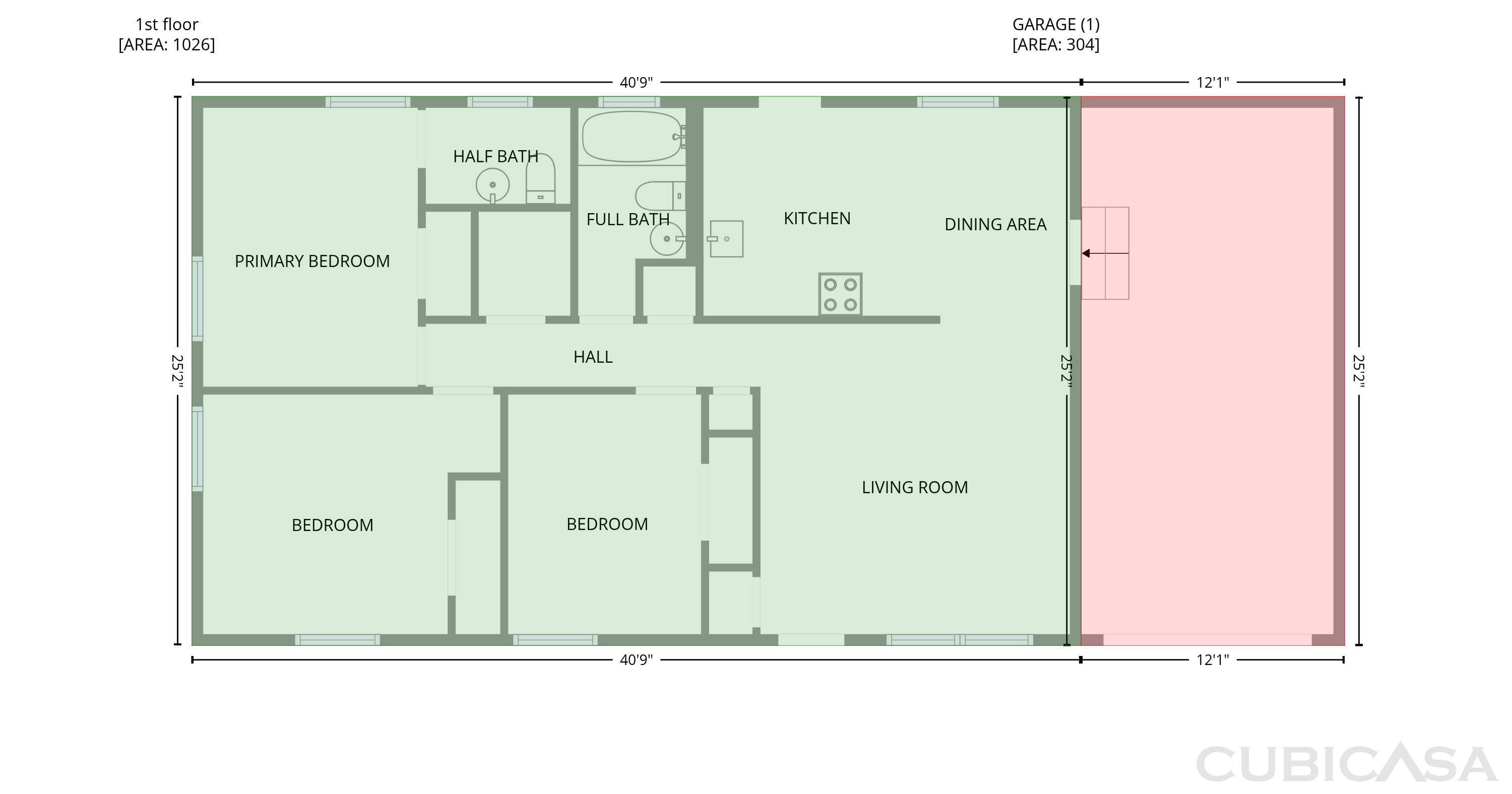 Main Floor of 154 Rosebud St, Spring Lake, NC