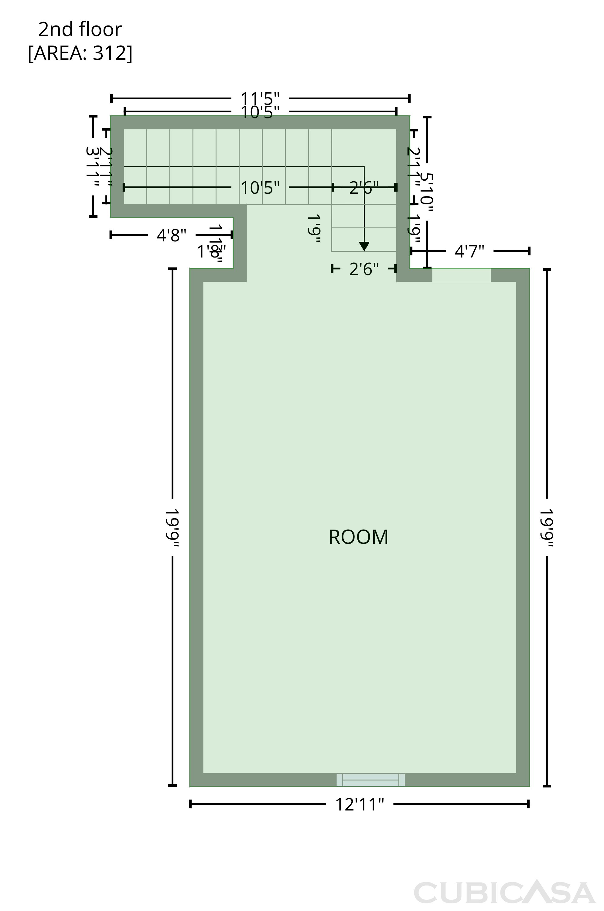 Second Floor of 3641 Coveside Ct, Loganville, GA