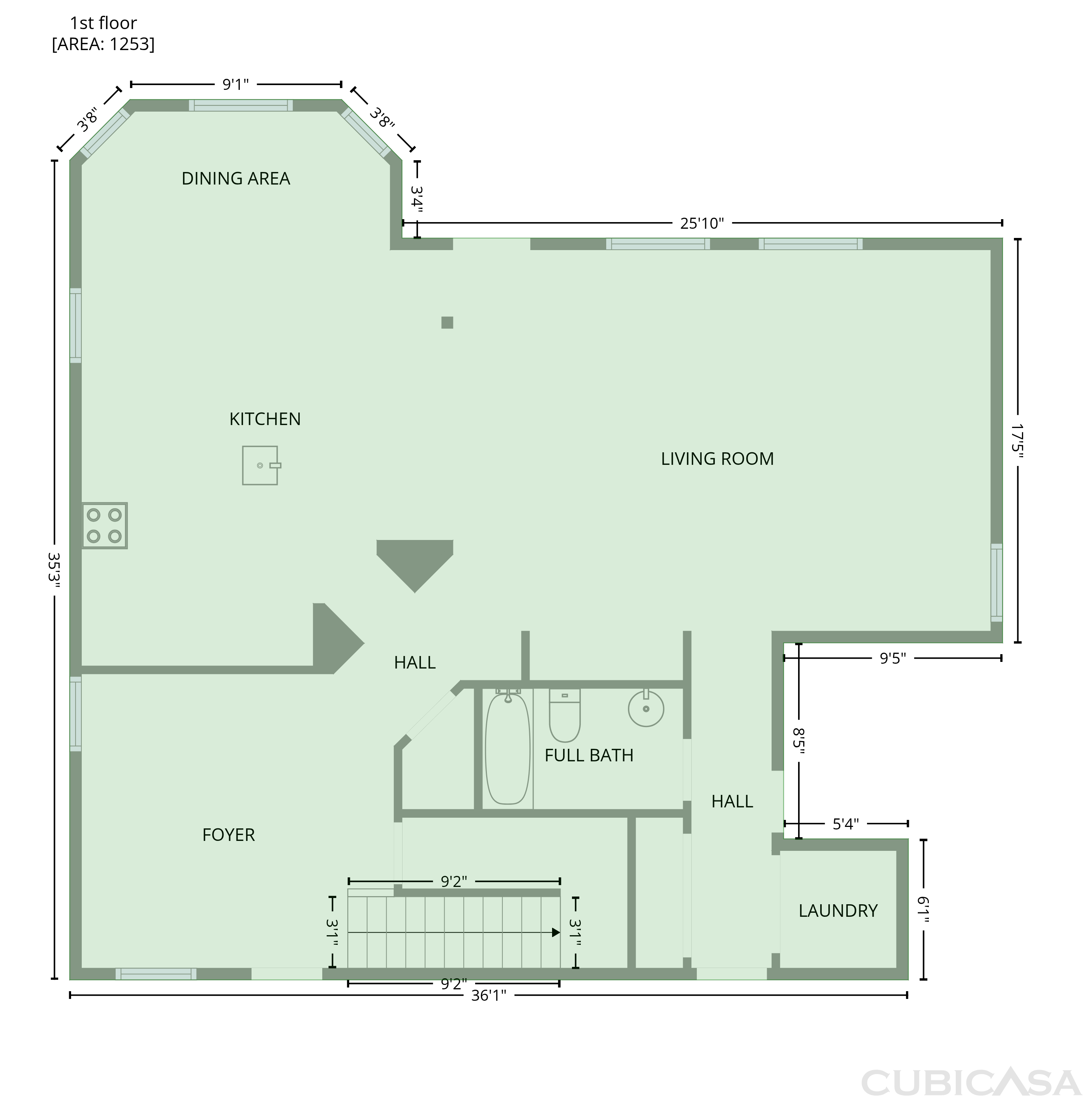 Main Floor of 2516 Milagro Ridge Ct NE, Rio Rancho, NM