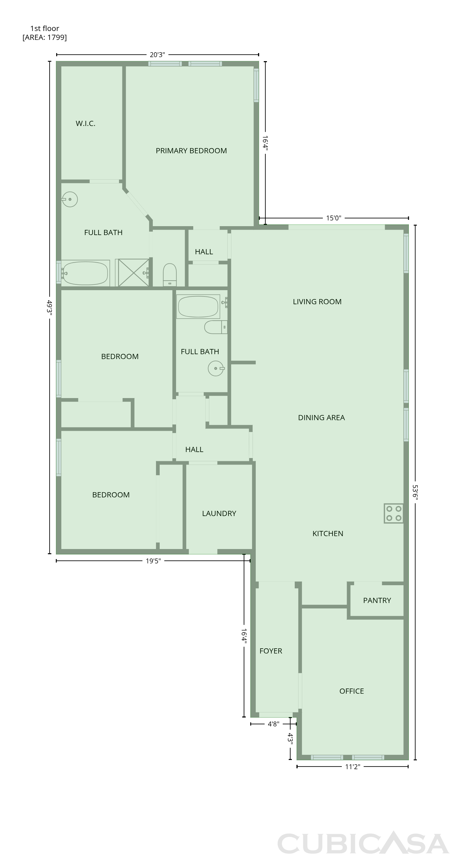Main Floor of 2831 W Rainbow Dr, San Tan Valley, AZ