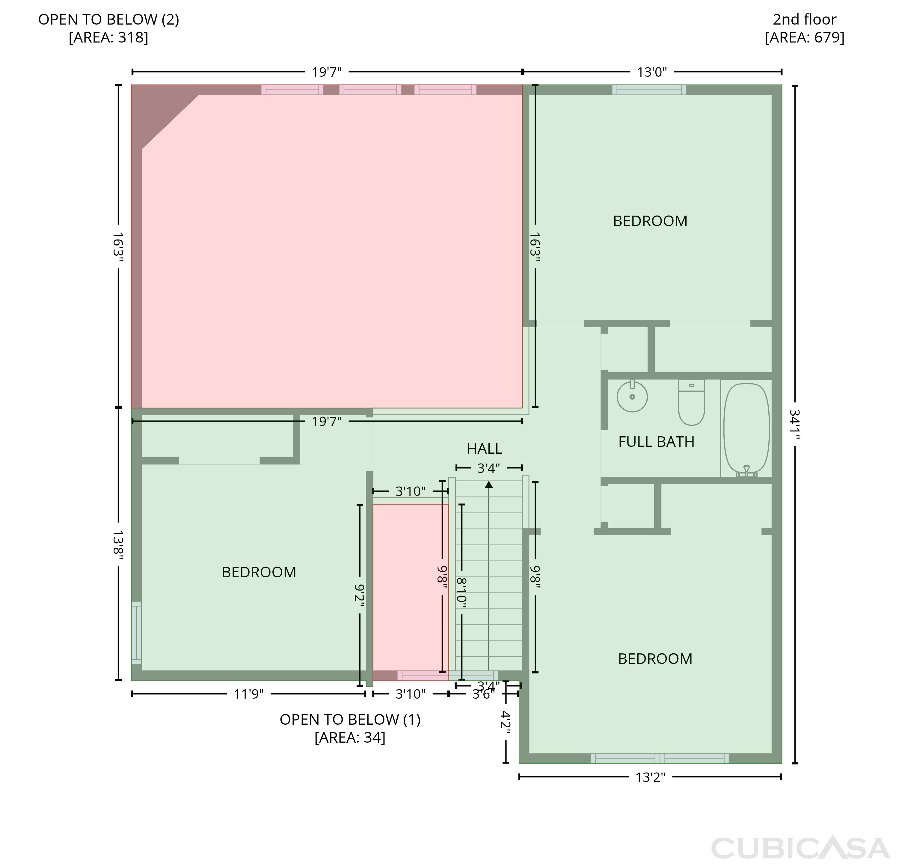 Second Floor of 4404 Sundance Cir, Howell, MI