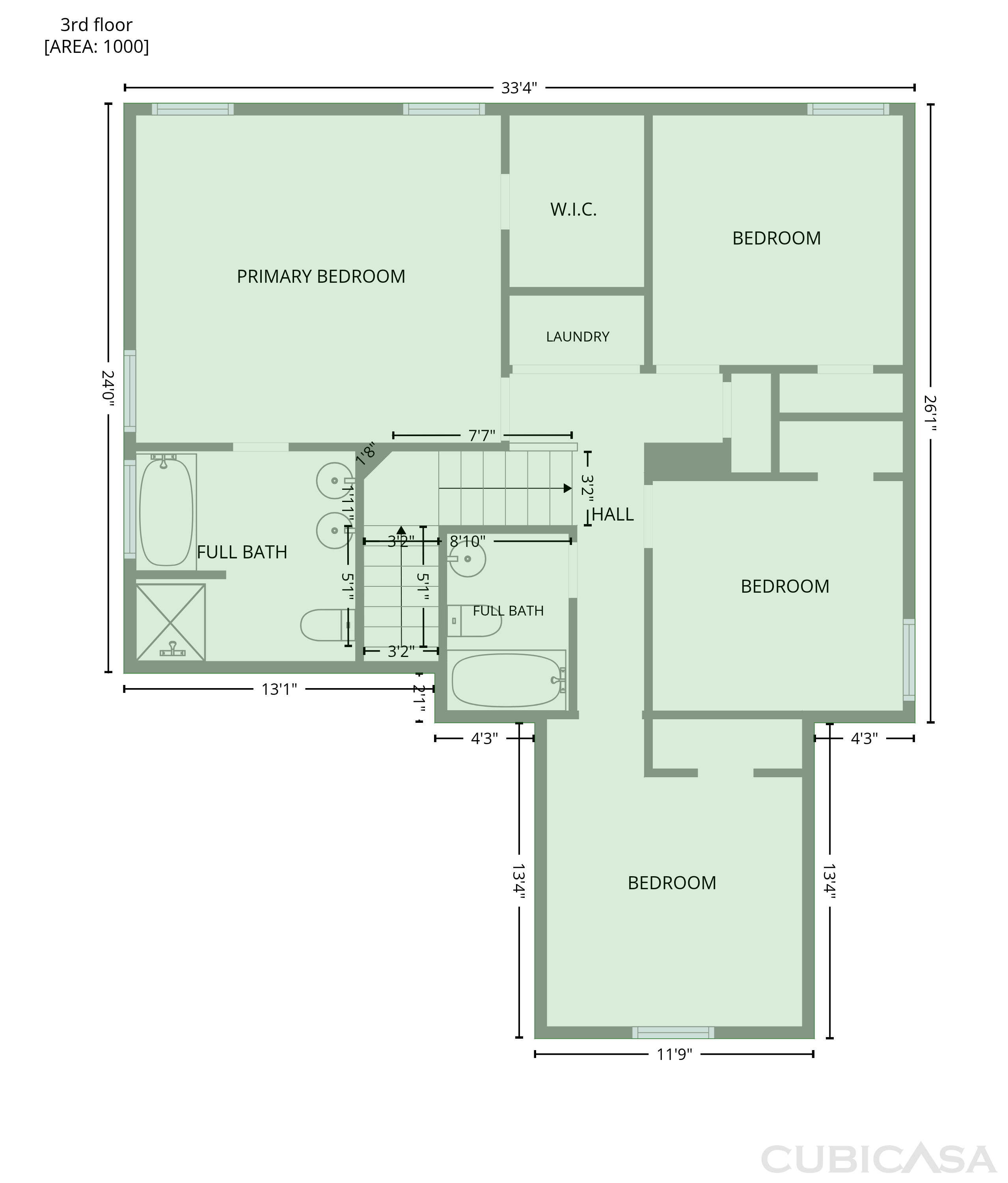 Third Floor of 434 Pine Tree Dr, Dawsonville, GA