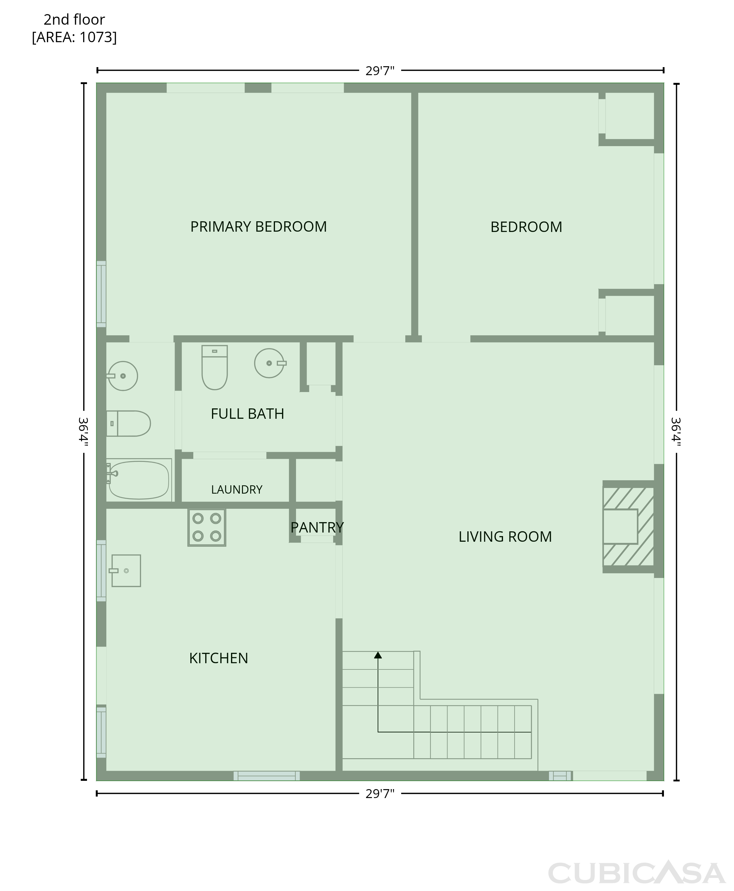 Second Floor of 4043 Windward Dr, Tega Cay, SC