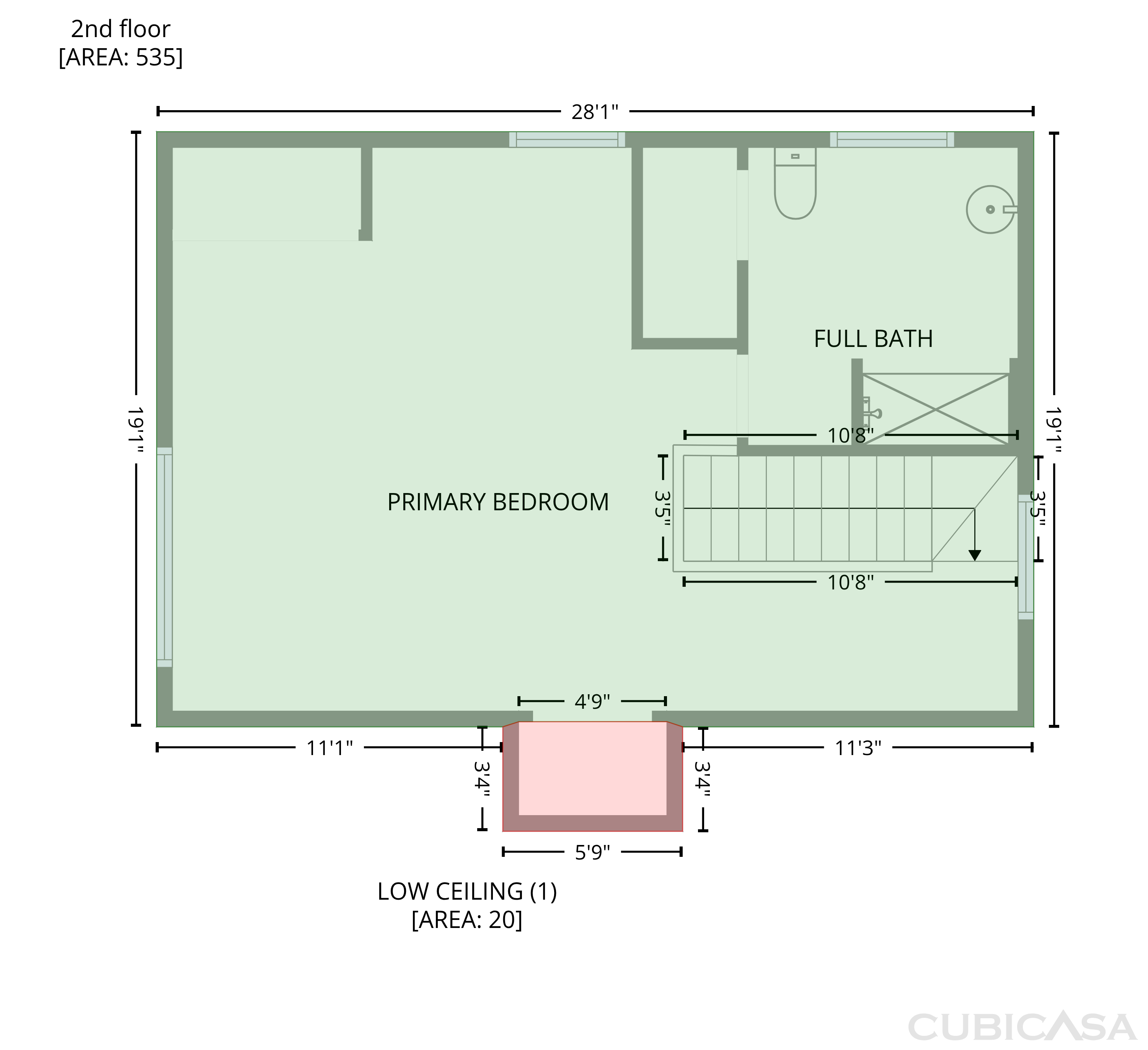 Third Floor of 9608 Lenore, Redford, MI