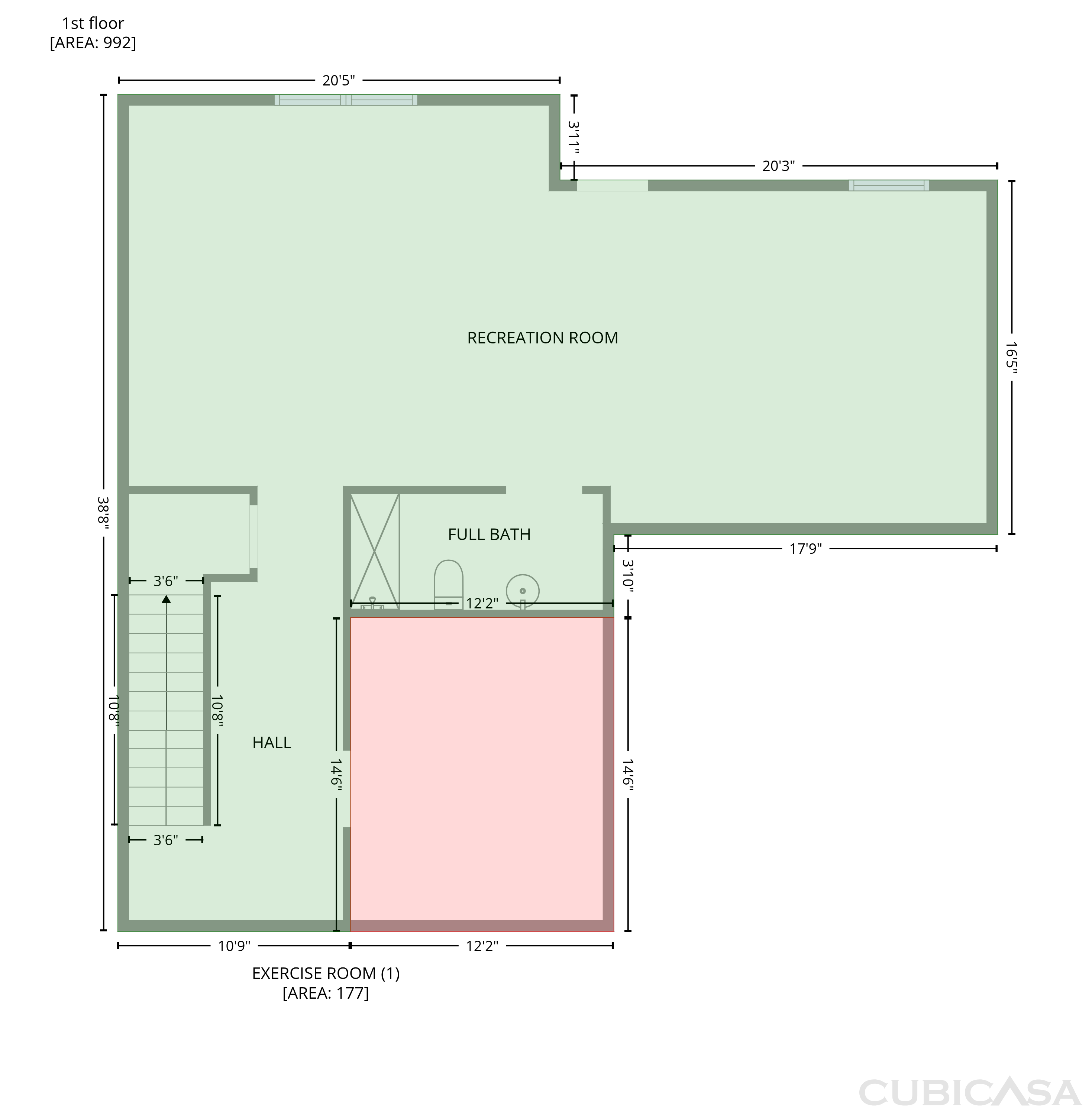 Main Floor of 1801 Sycamore Dr, Loganville, GA